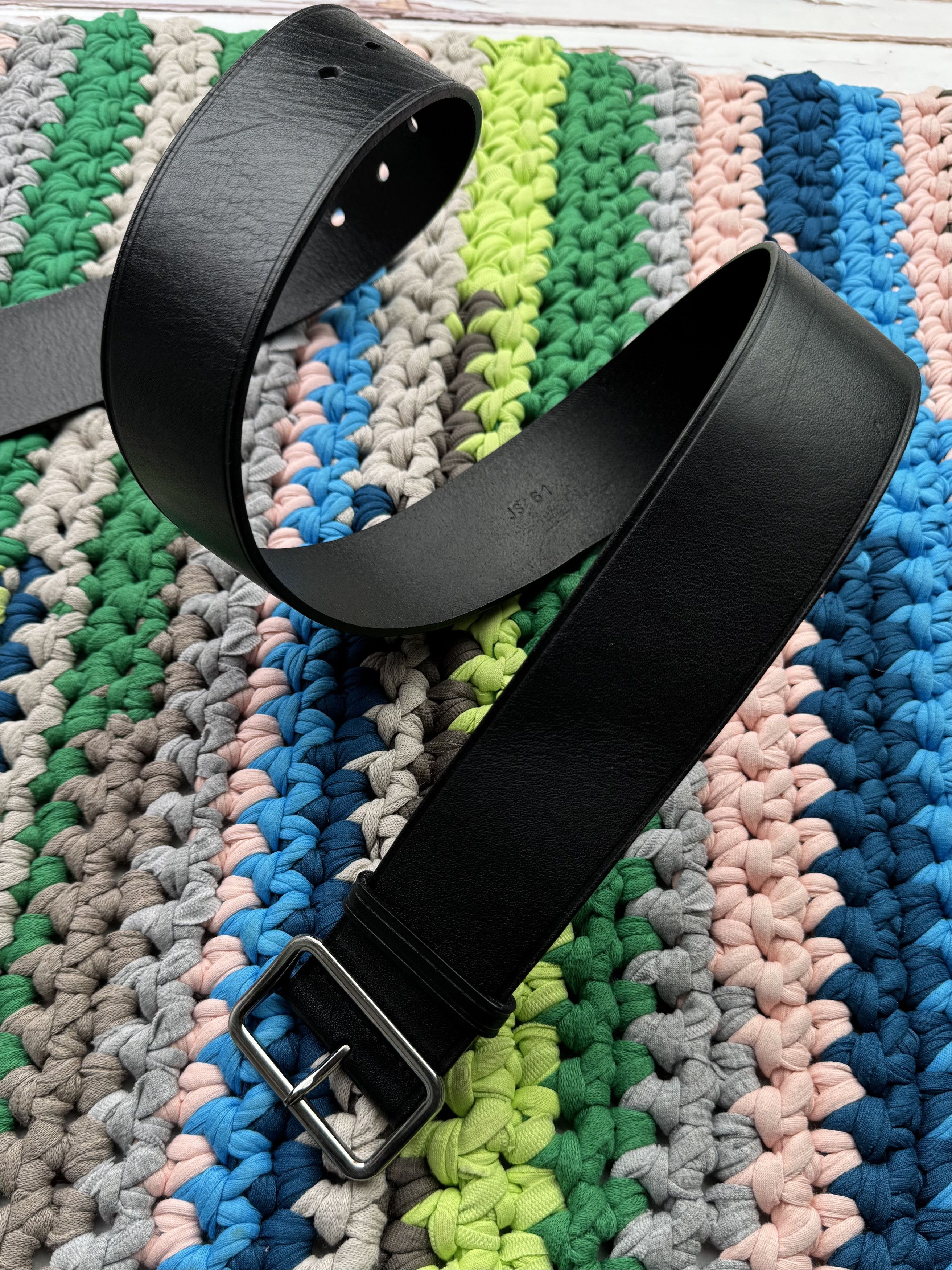 Jil Sander Jil Sander Vintage Leather Belt (V147)(D10) Size ONE SIZE - 2 Thumbnail