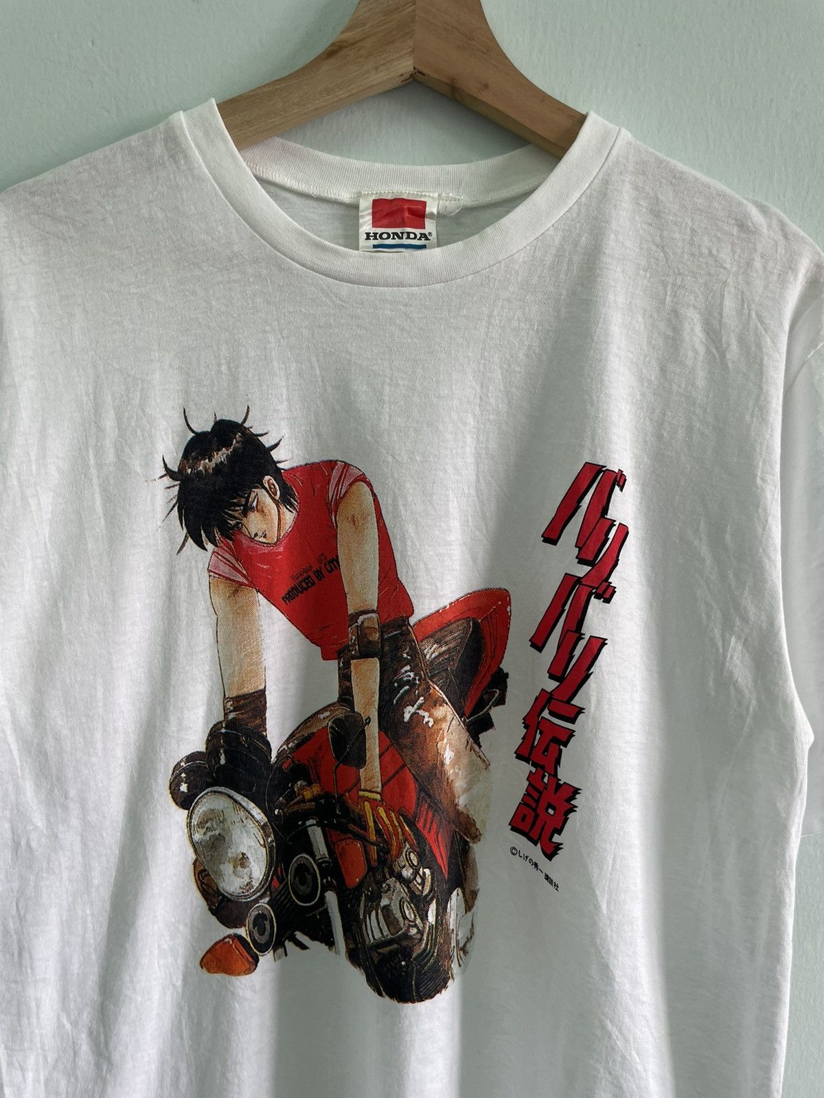 Anime Very Rare Vintage Bari Bari Densetsu Legend Tshirt Size US L / EU 52-54 / 3 - 3 Thumbnail