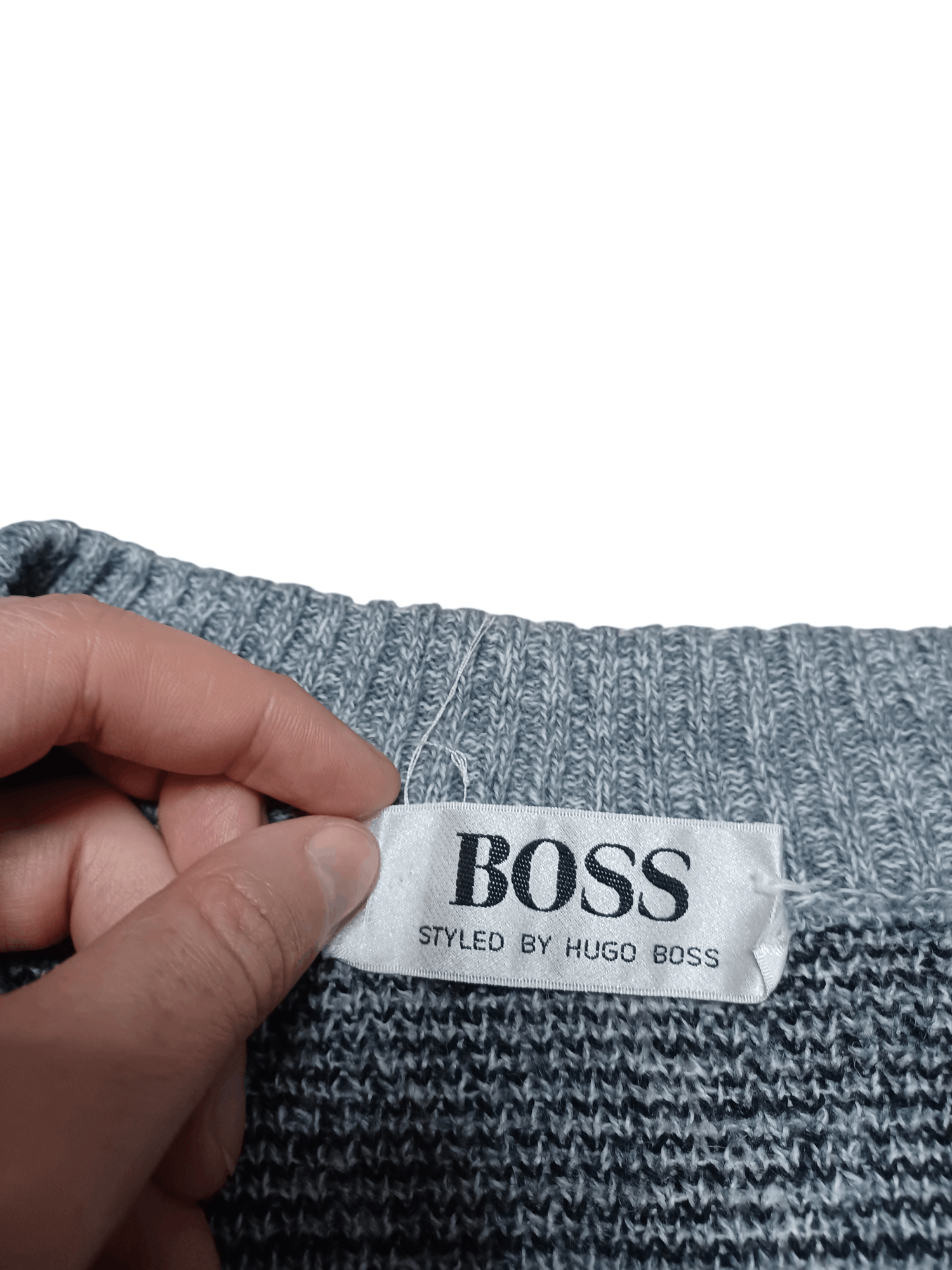 Hugo Boss HUGO BOSS VINTAGE 90S V-NECK WOOL SWEATER Size US L / EU 52-54 / 3 - 4 Thumbnail
