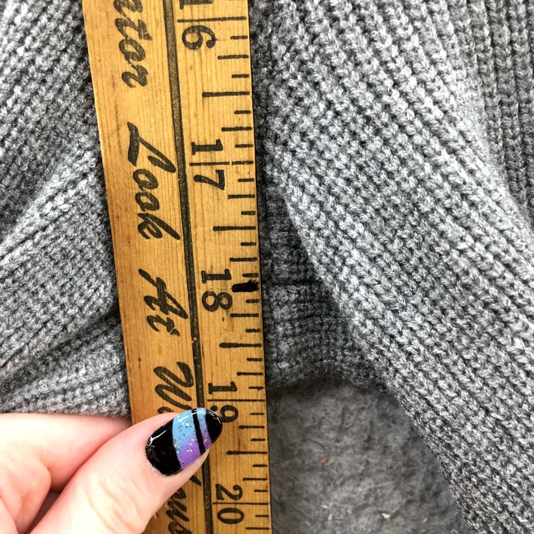 Vintage A New Day Ankle Wide-Leg Pants Womens 3X Gray High Rise Knit NEW Size 40" / US 18 - 6 Thumbnail