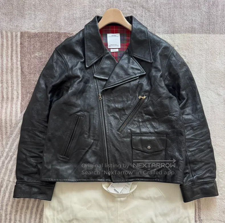 Visvim Visvim 24SS STRABLER Italian Branch Horse Leather Motorcyc Size US XL / EU 56 / 4 - 1 Thumbnail