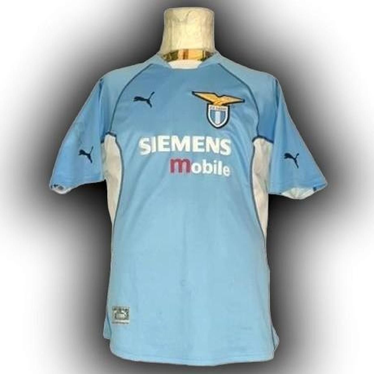 Puma Fc Lazio Italy 2001 2002 2003 Home Shirt Jersey Size US M / EU 48-50 / 2 - 3 Thumbnail