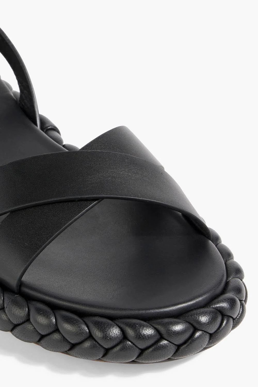 Chloe o1loc1c1024 Pip Sandals in Black Size US 8 / IT 38 - 6 Thumbnail