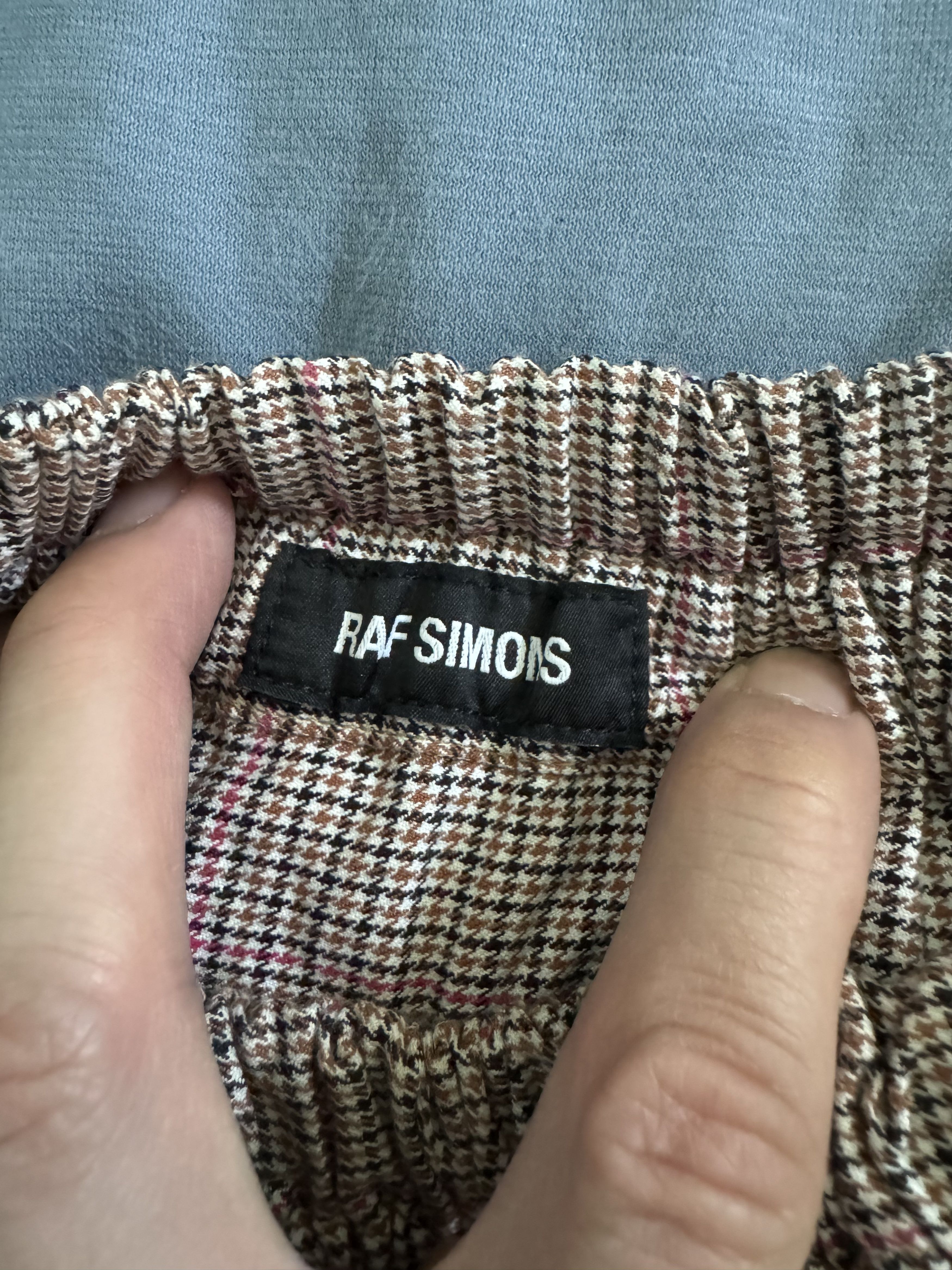Raf Simons Beige Runway Elastic Waist Cropped Pant Size US 28 / EU 44 - 5 Thumbnail