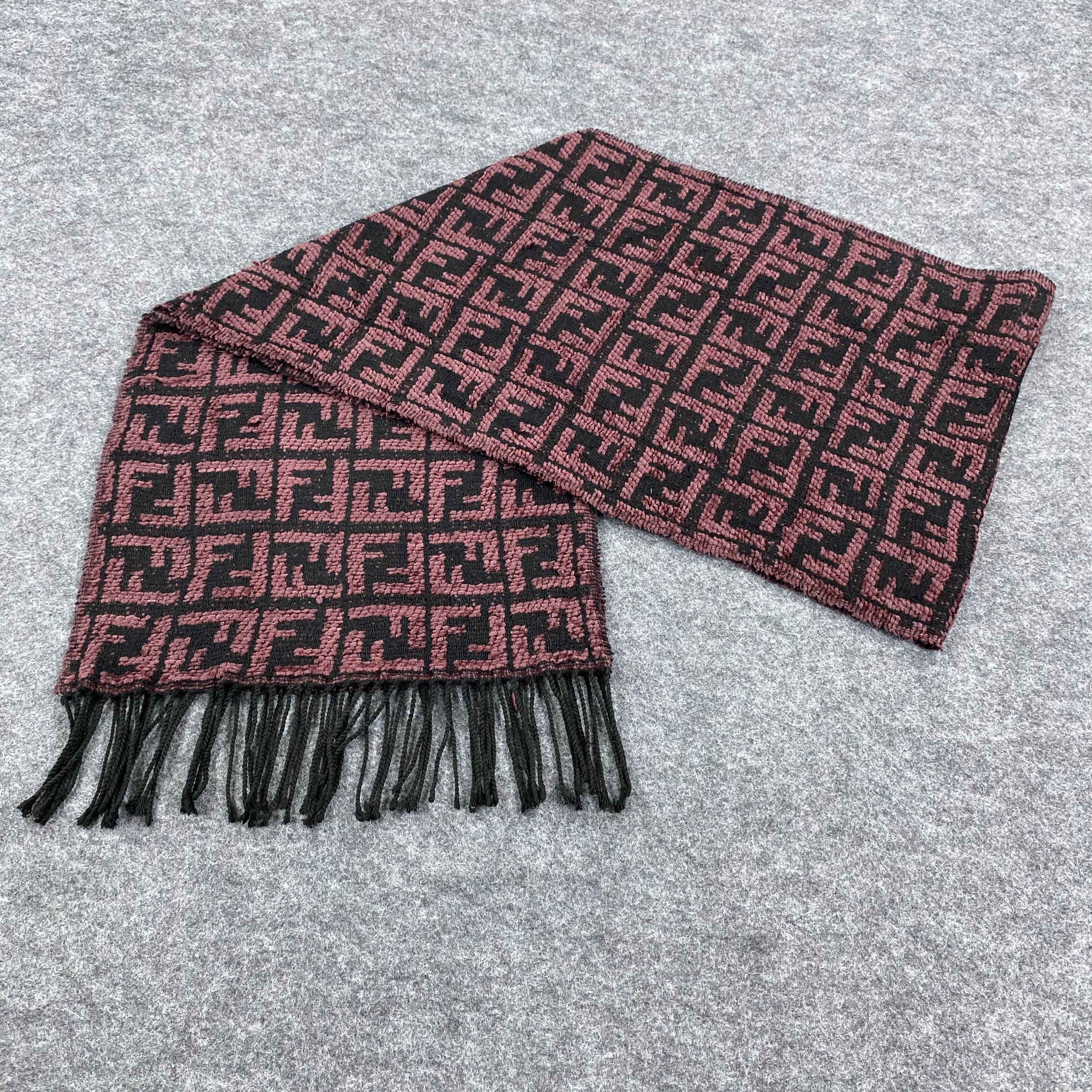 Fendi × Vintage GF10139 Fendi Scarf Neck Wear Muffler Size ONE SIZE - 7 Thumbnail