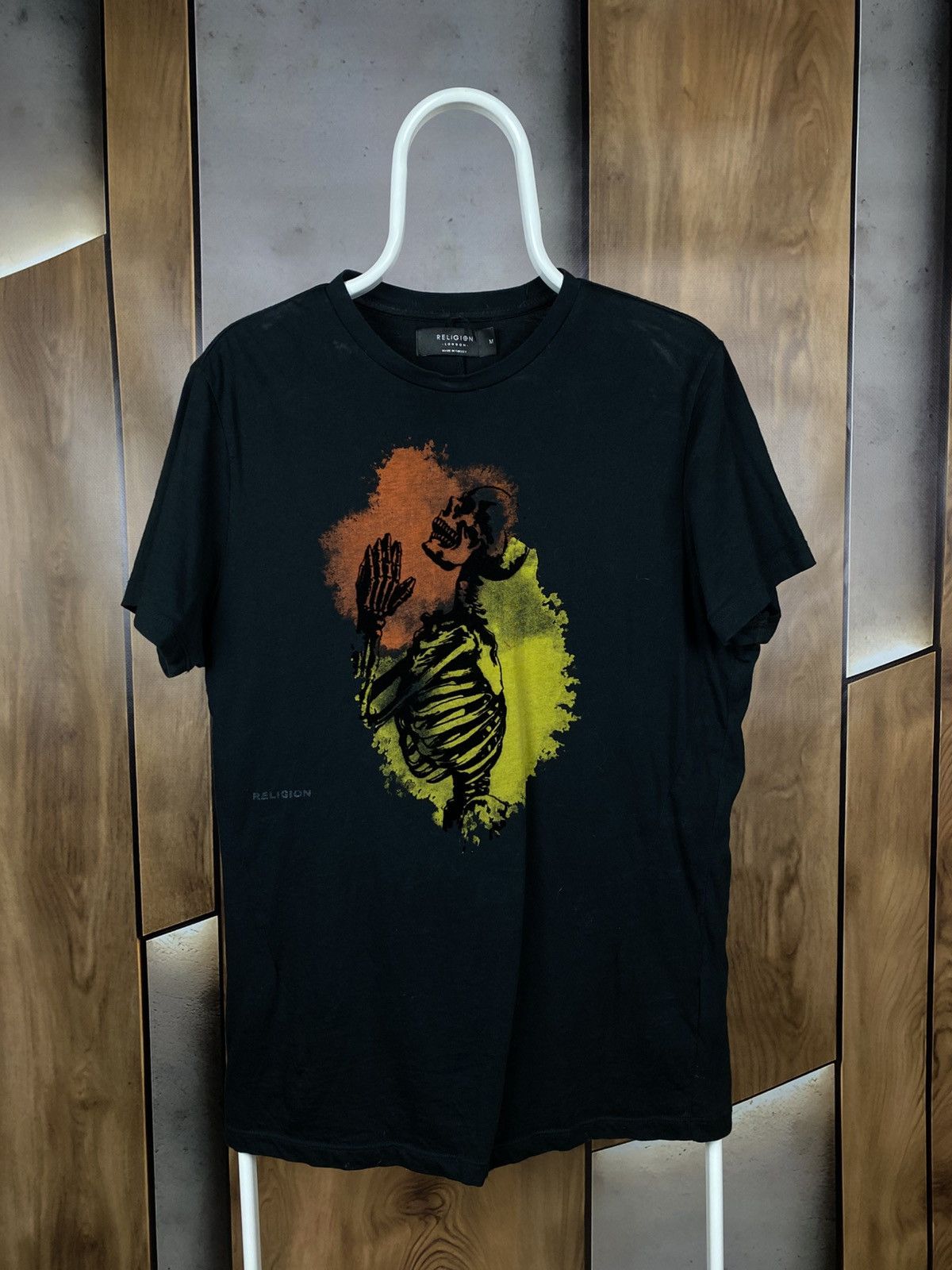 Other 💀T-Shirt Religion London Big Logo Skeleton Tee💀 Size US M / EU 48-50 / 2 - 1 Thumbnail
