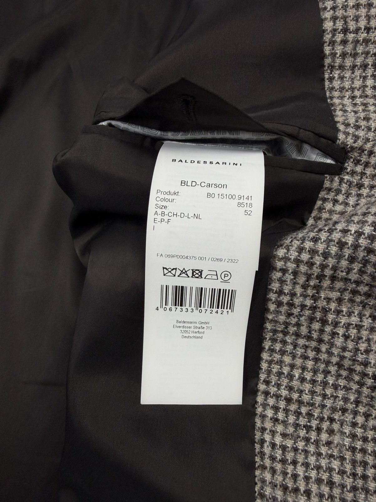 Baldessarini Luxury Baldessarini Wool Blend Classic Jacket 52 Italy Size US L / EU 52-54 / 3 - 9 Thumbnail