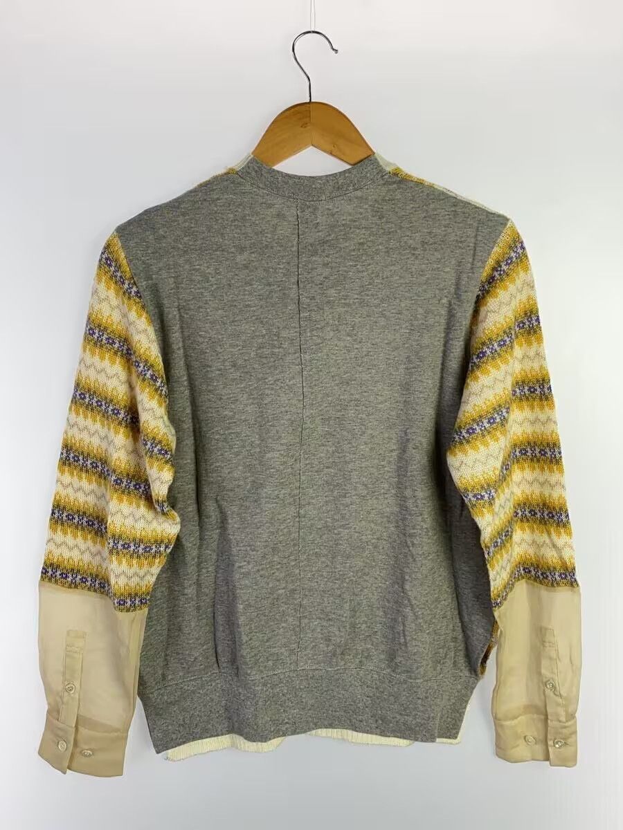 Undercover Reconstructed Hybrid Sleeve Knit Sweater Size US M / EU 48-50 / 2 - 2 Thumbnail