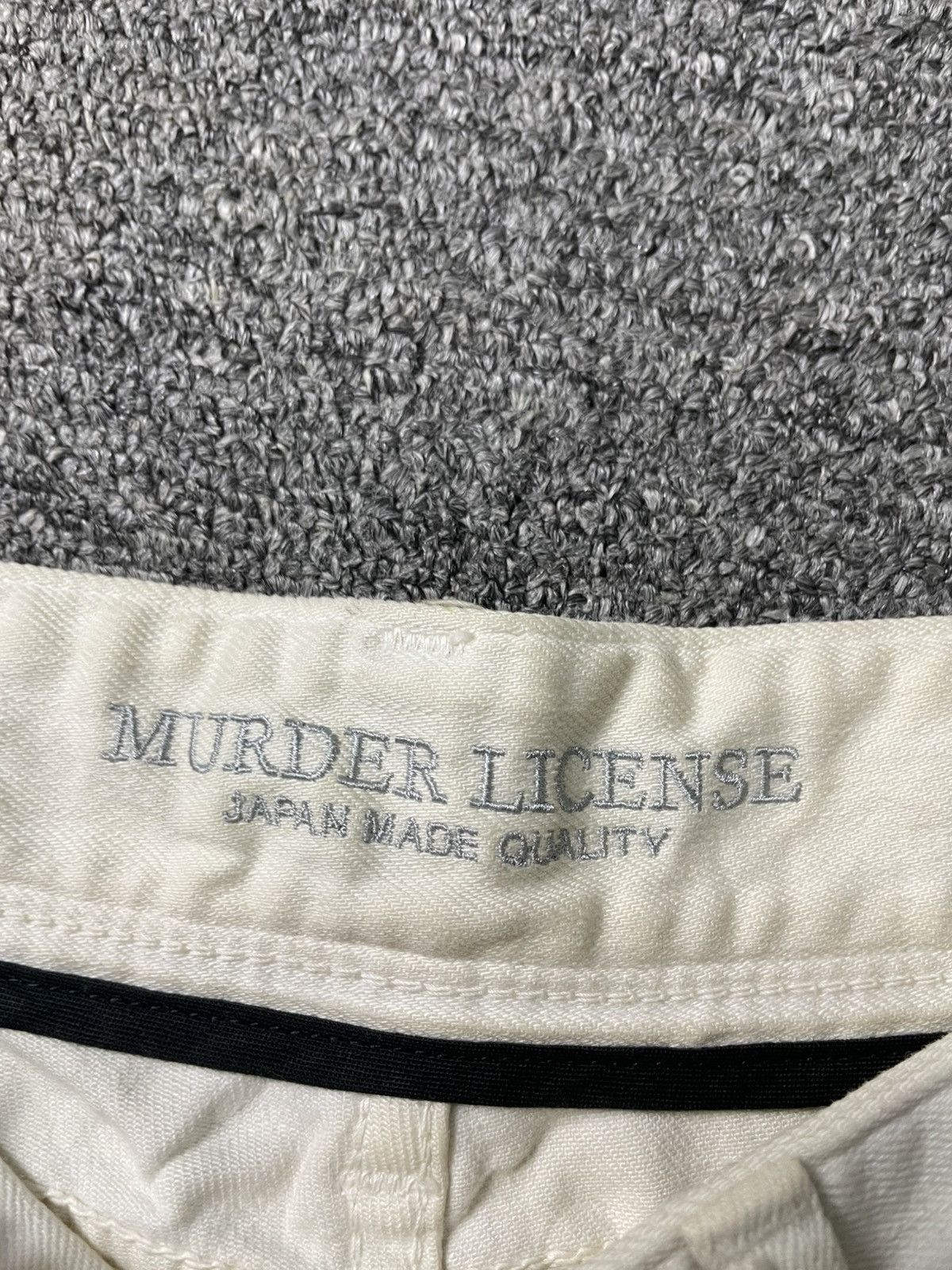 Japanese Brand × Murder License × Vintage MURDER LICENSE Distressed Denim Jeans (100) Size US 29 - 9 Thumbnail