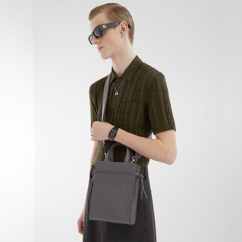 Fendi o1s1wg110426 Size:OS/Squared Ff in Brown Size ONE SIZE - 4 Thumbnail