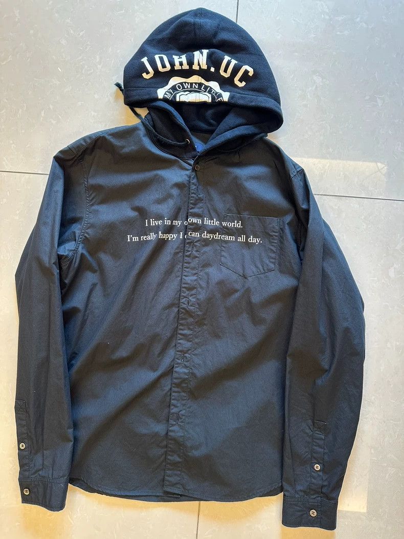 Undercover Undercover Slogan Hooded Shirt Dress Size US M / EU 48-50 / 2 - 1 Thumbnail
