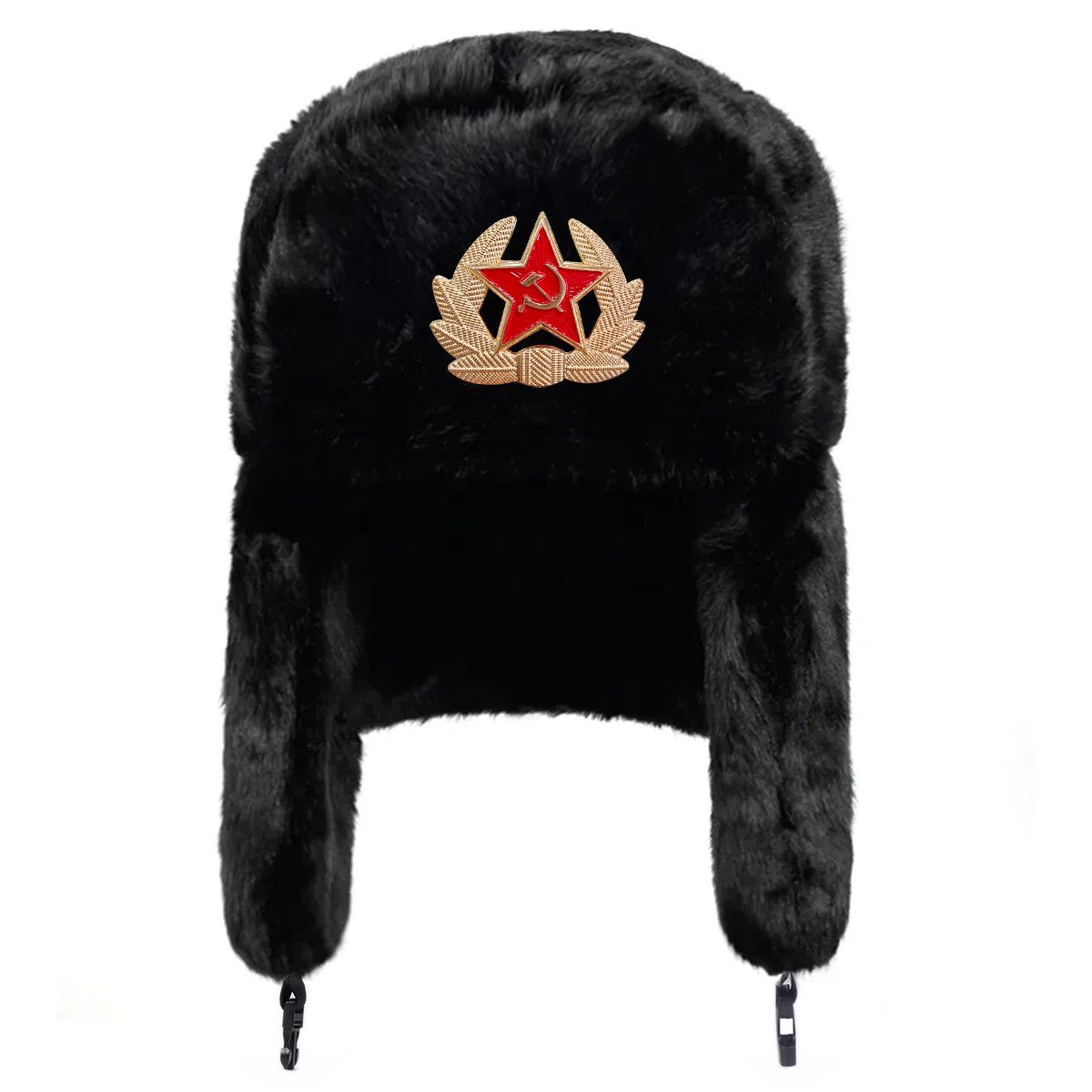 Japanese Brand Star Winter Earflap Bomber Hat Size ONE SIZE - 1 Thumbnail