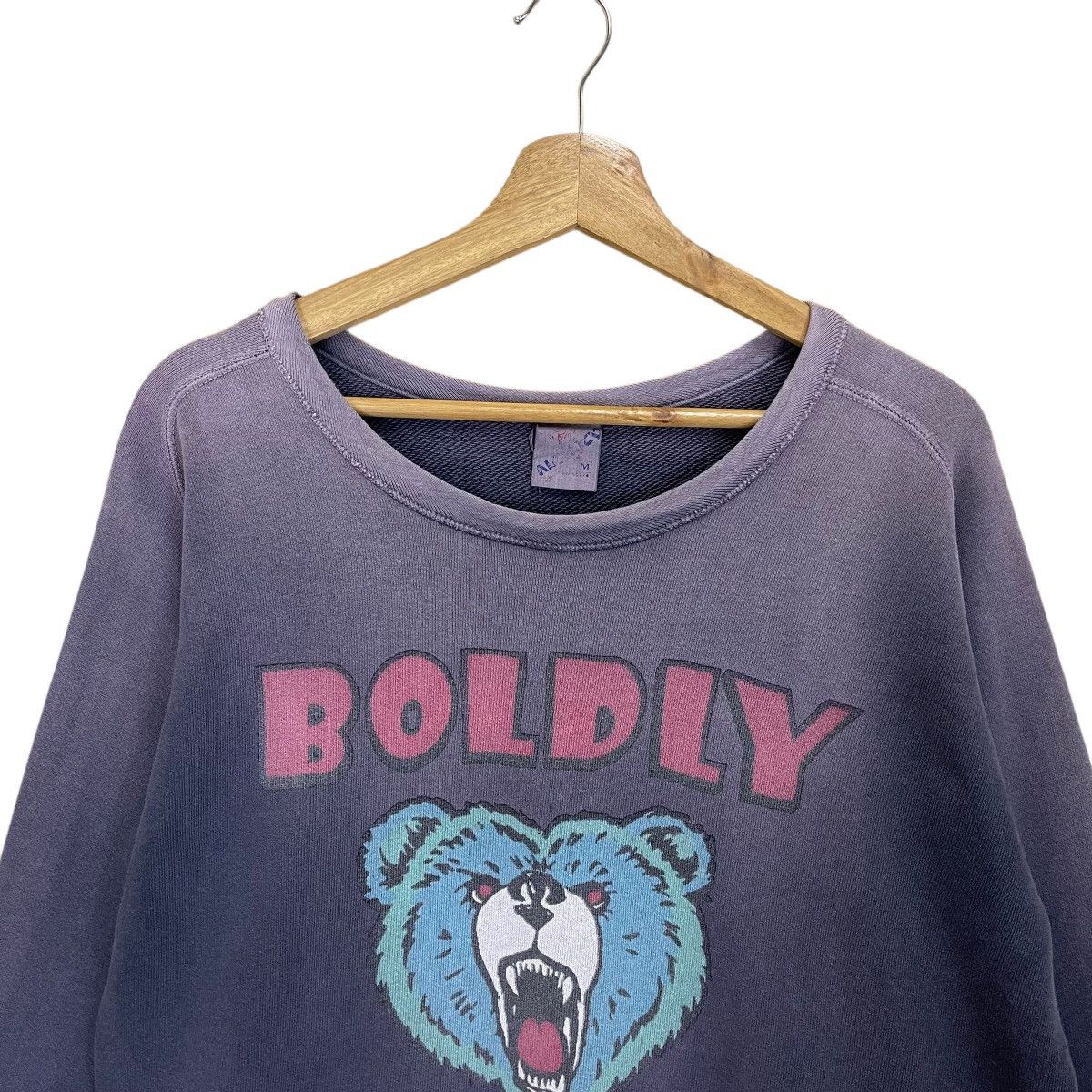 Japanese Brand RNA Boldly Big Logo Crewneck Sweatshirt Size US M / EU 48-50 / 2 - 4 Thumbnail