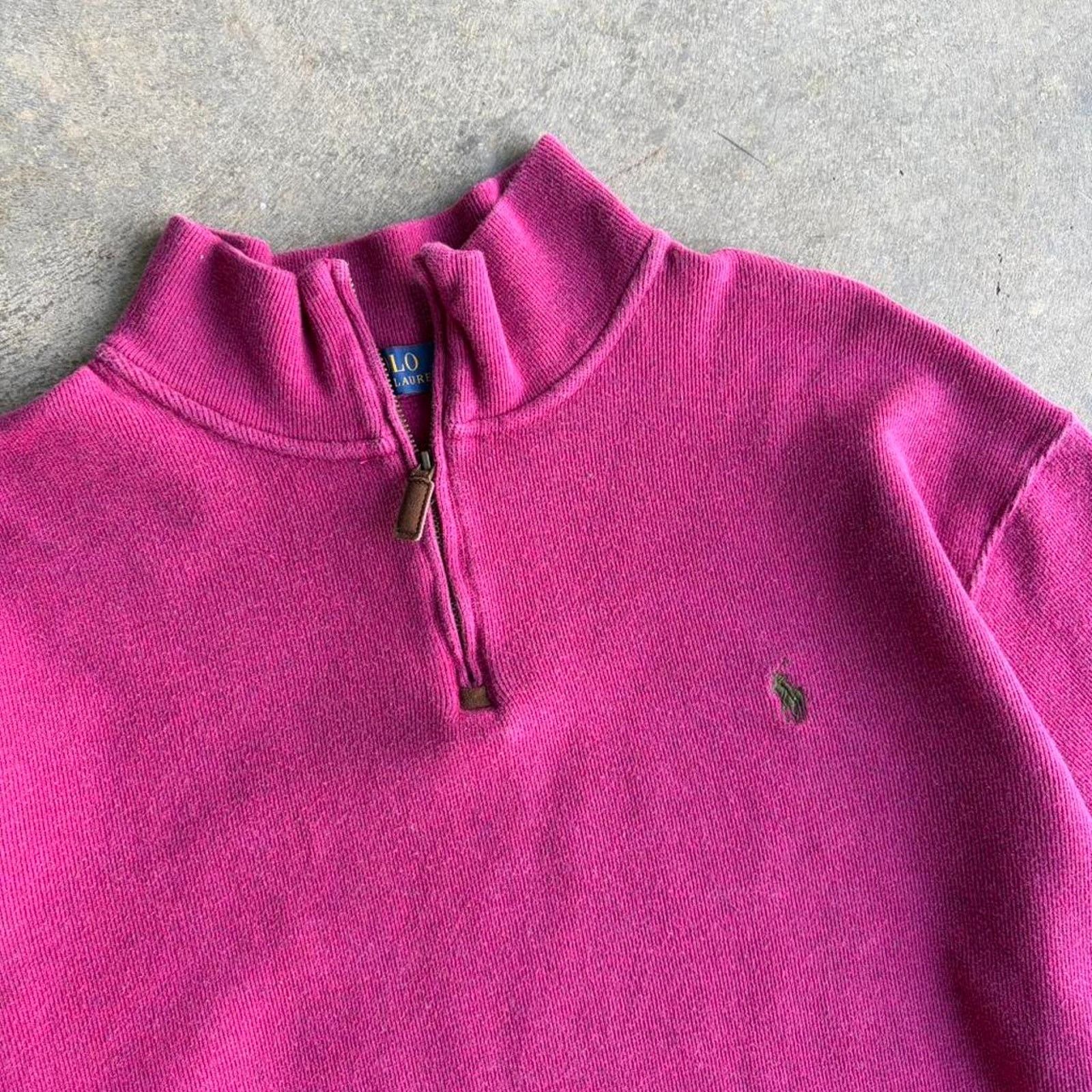 Polo Ralph Lauren 2000s polo ralph lauren quarter zip Size US XL / EU 56 / 4 - 3 Thumbnail