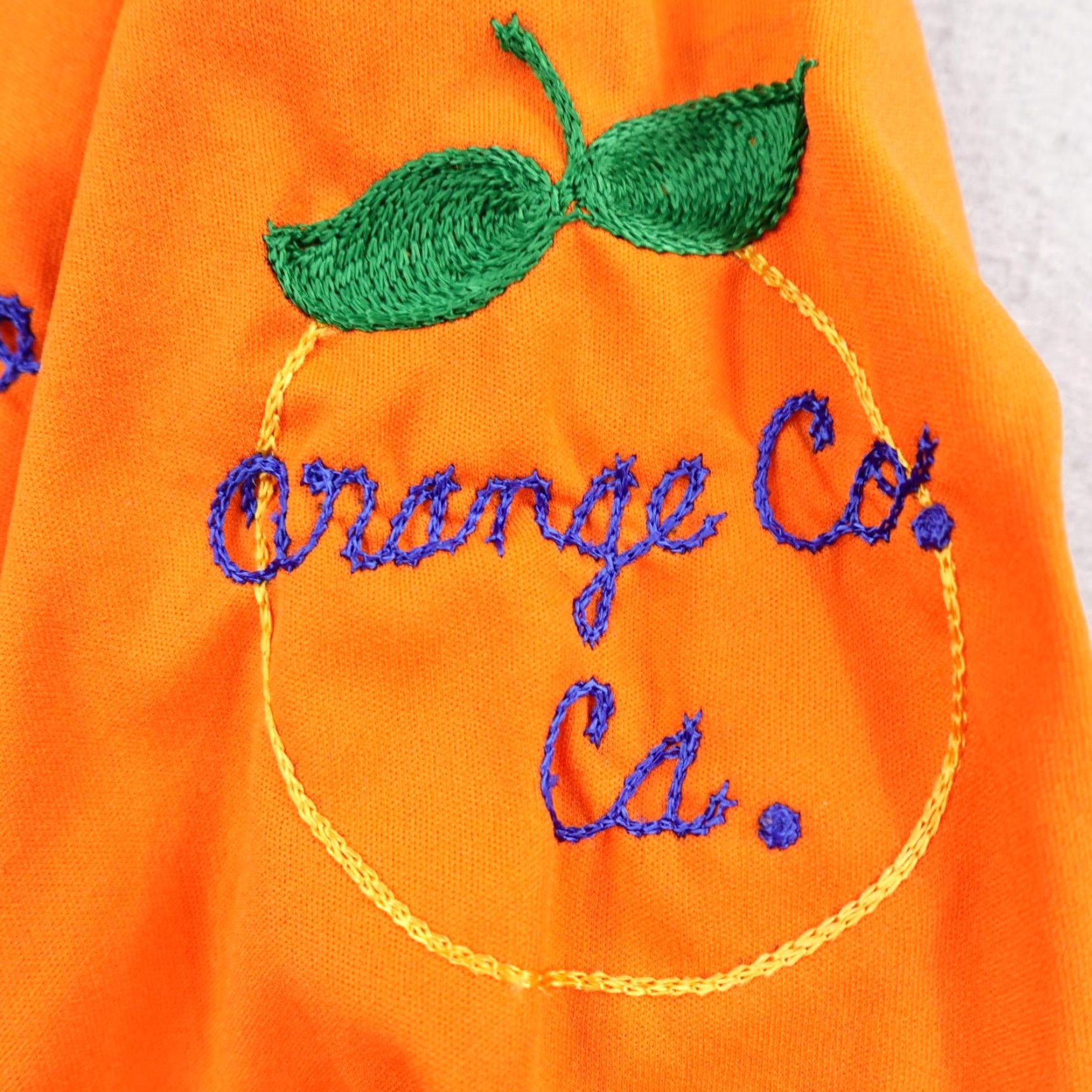 Vintage Vintage Orange County Bowling Shirt Men Large Chain Stitch Polo 70s Blade Collar Size US L / EU 52-54 / 3 - 6 Thumbnail