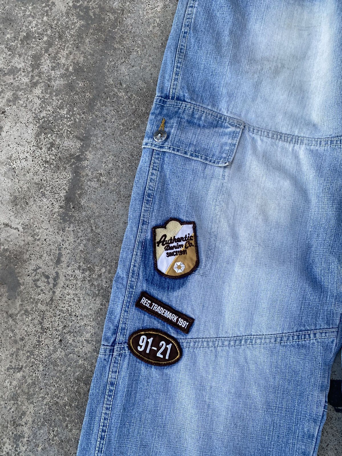Ecko Unltd. 2000s Southpole Baggy Jeans Double Knee y2k Cargo Size US 36 / EU 52 - 6 Thumbnail