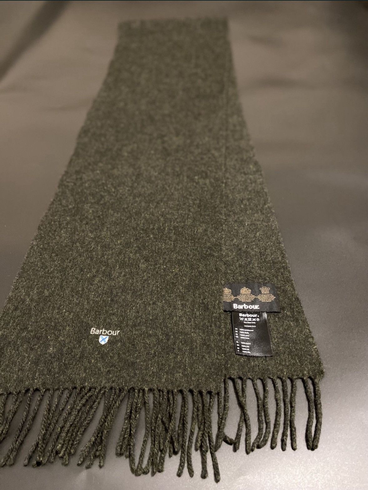Barbour Scarf Barbour Lambswool Size ONE SIZE - 3 Thumbnail