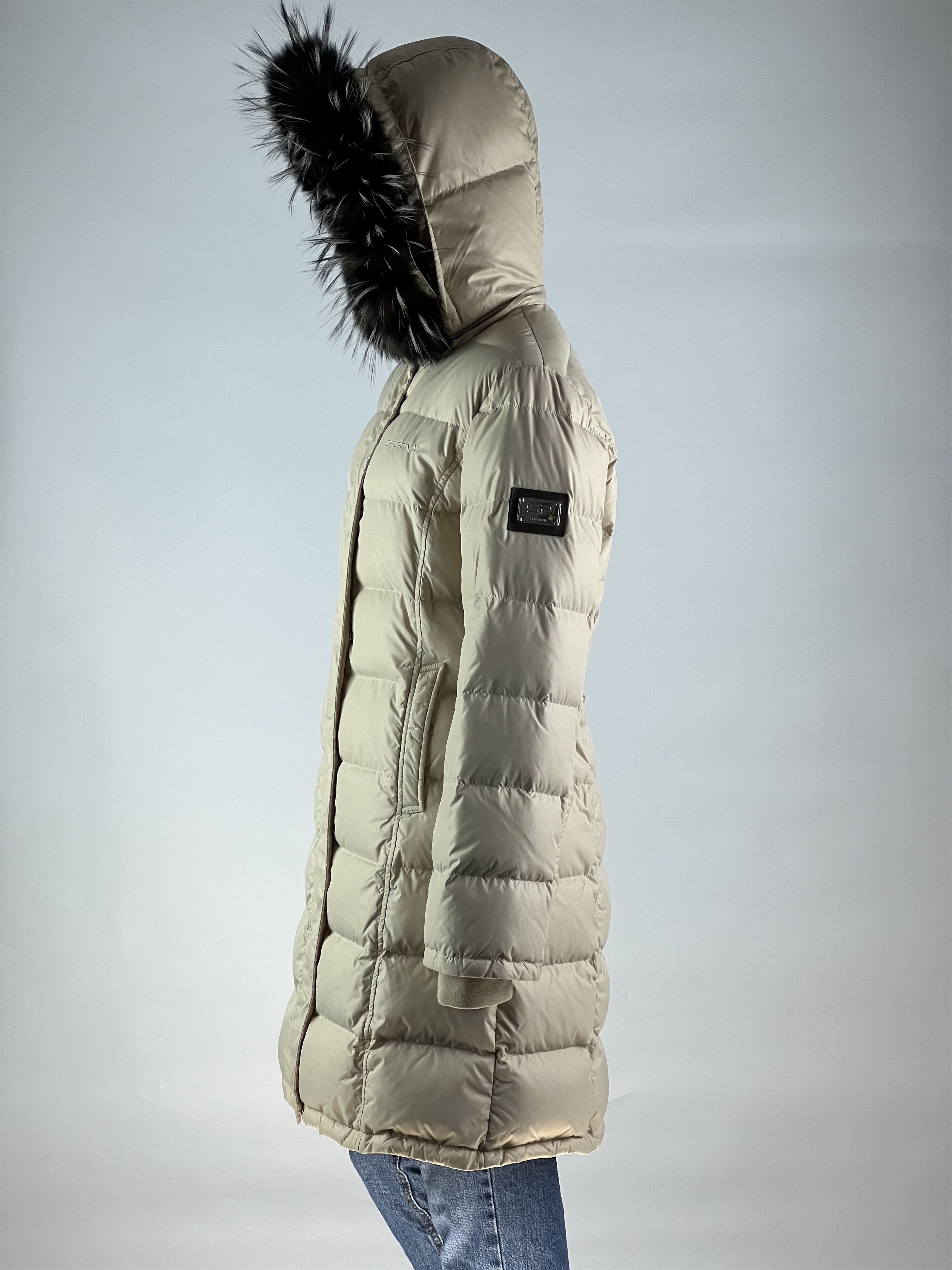 Sportalm Kitzbuhel Sportalm Vintage Puffer Down Jacket Size 38 Trim Fur Size M / US 6-8 / IT 42-44 - 2 Thumbnail