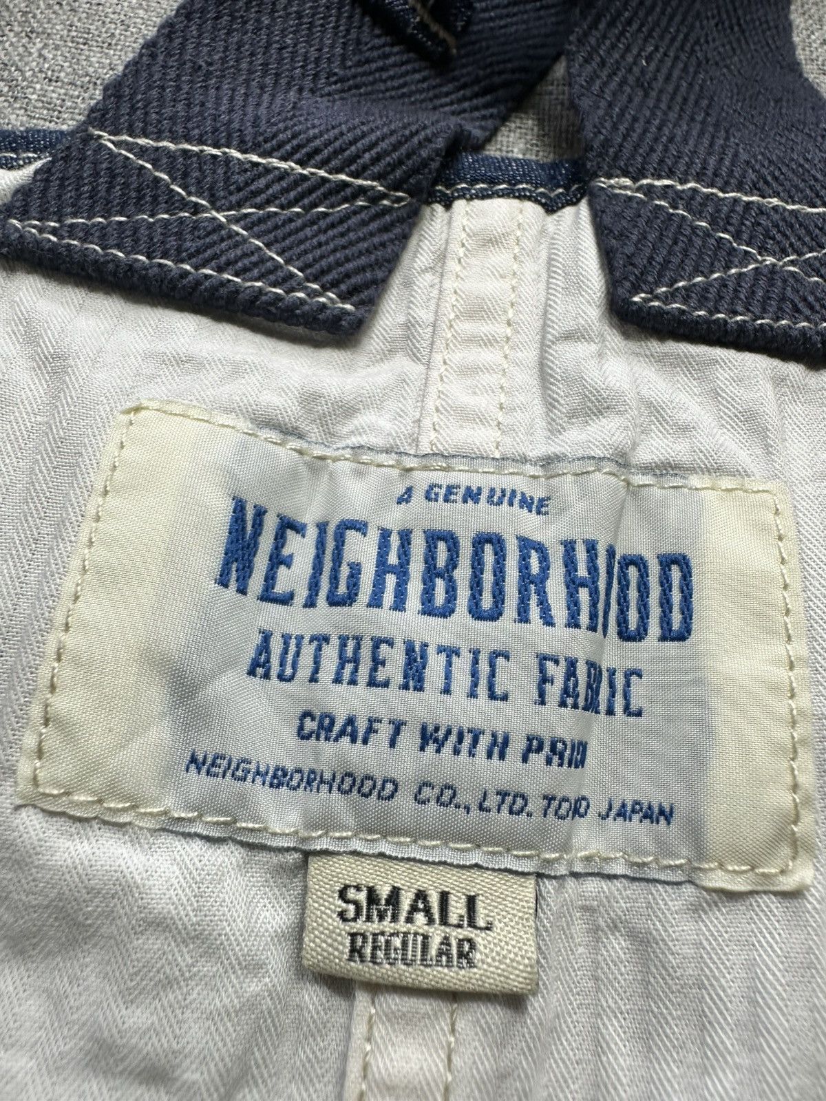 Neighborhood Neighborhood Denim Tactical Vest Size US S / EU 44-46 / 1 - 6 Thumbnail