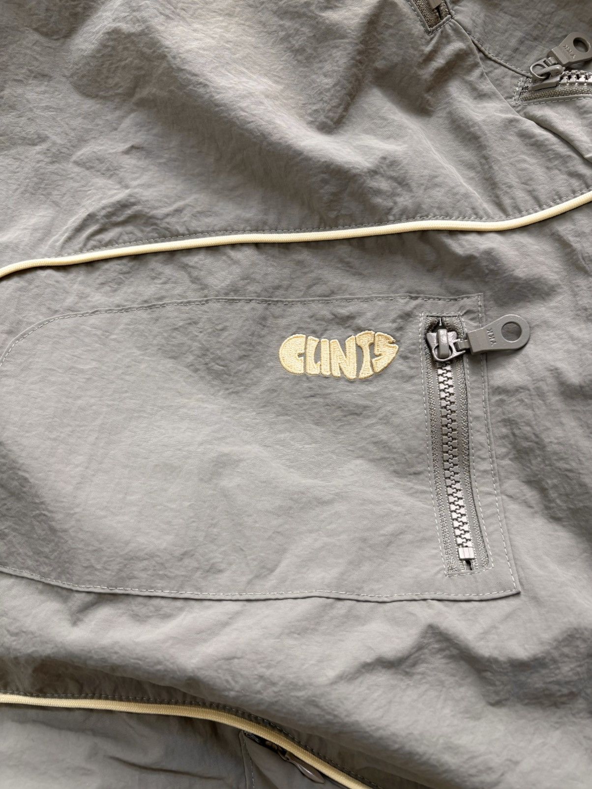 Clints Clints Inc Tech Pullover Nylon Drill Windbreaker Jacket XL Size US XL / EU 56 / 4 - 7 Thumbnail