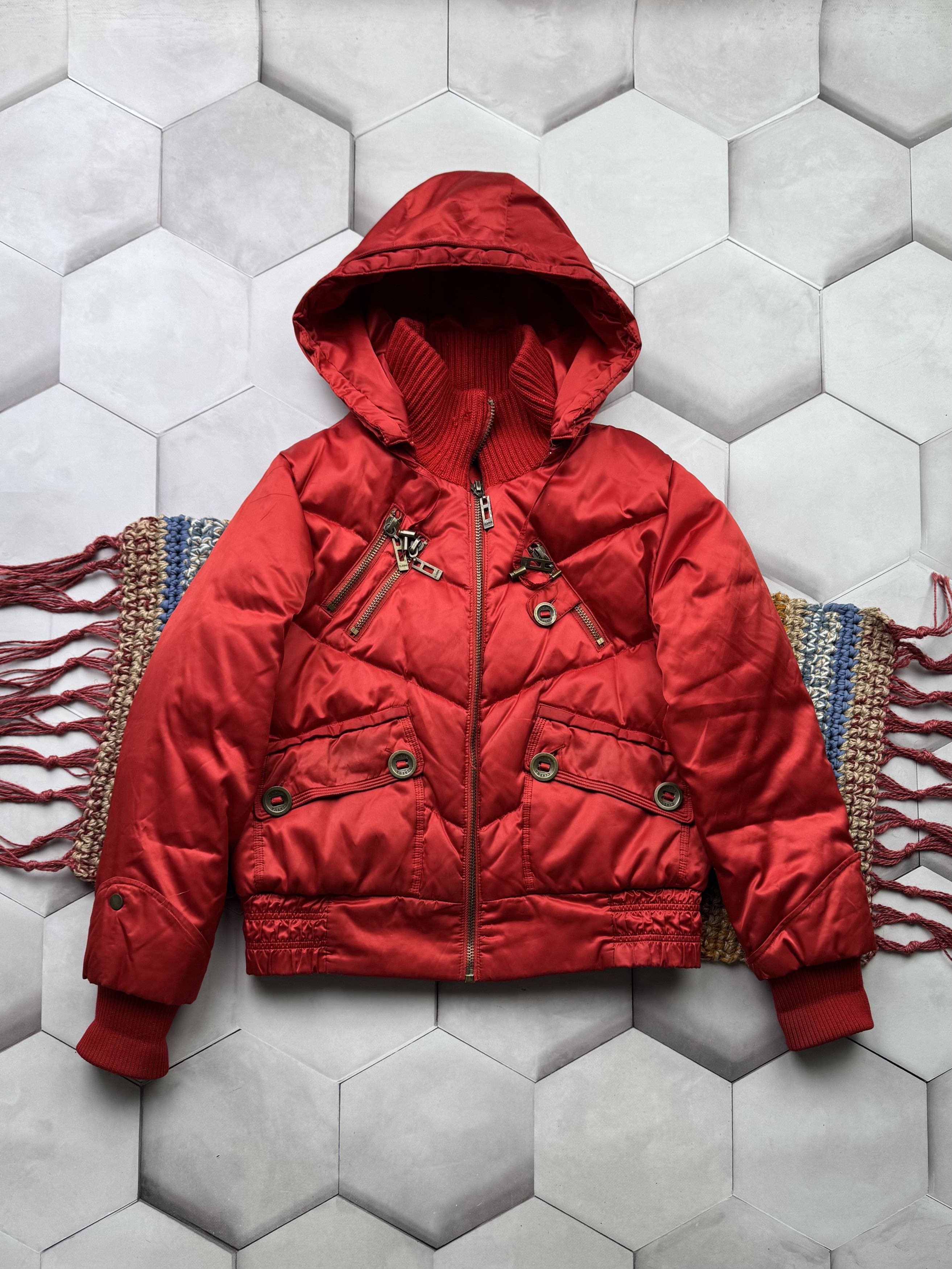 Vintage Vintage Cropped Hooded Jacket With Zippers Size US S / EU 44-46 / 1 - 1 Thumbnail