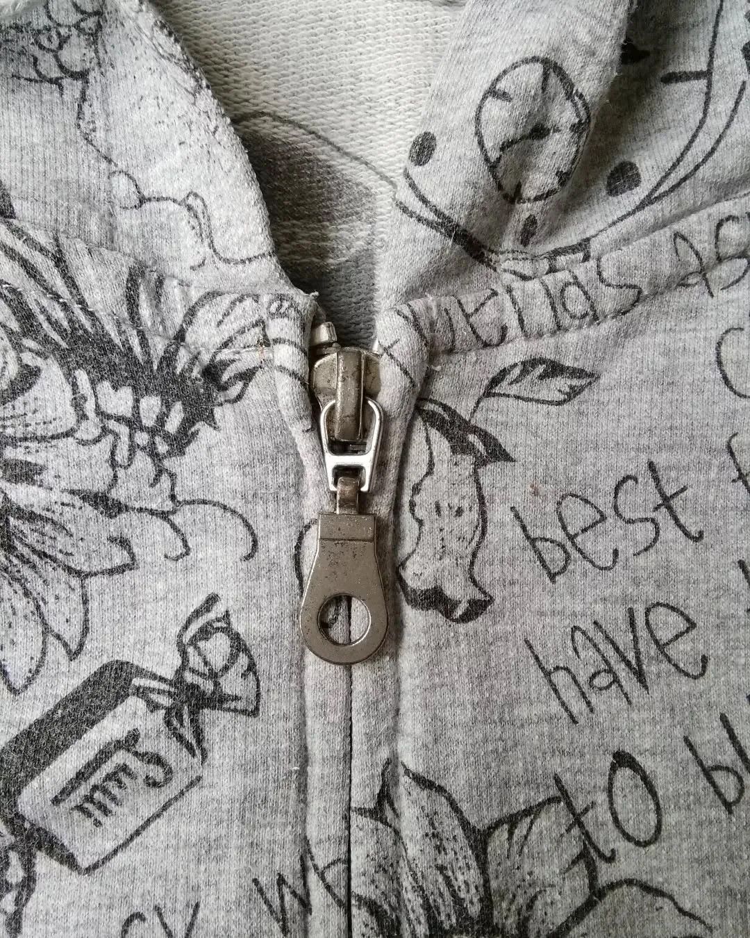 Boy London Vintage BOY LONDON Y2K "Doodle" AOP Emo Woman Hoodie Size M / US 6-8 / IT 42-44 - 3 Thumbnail