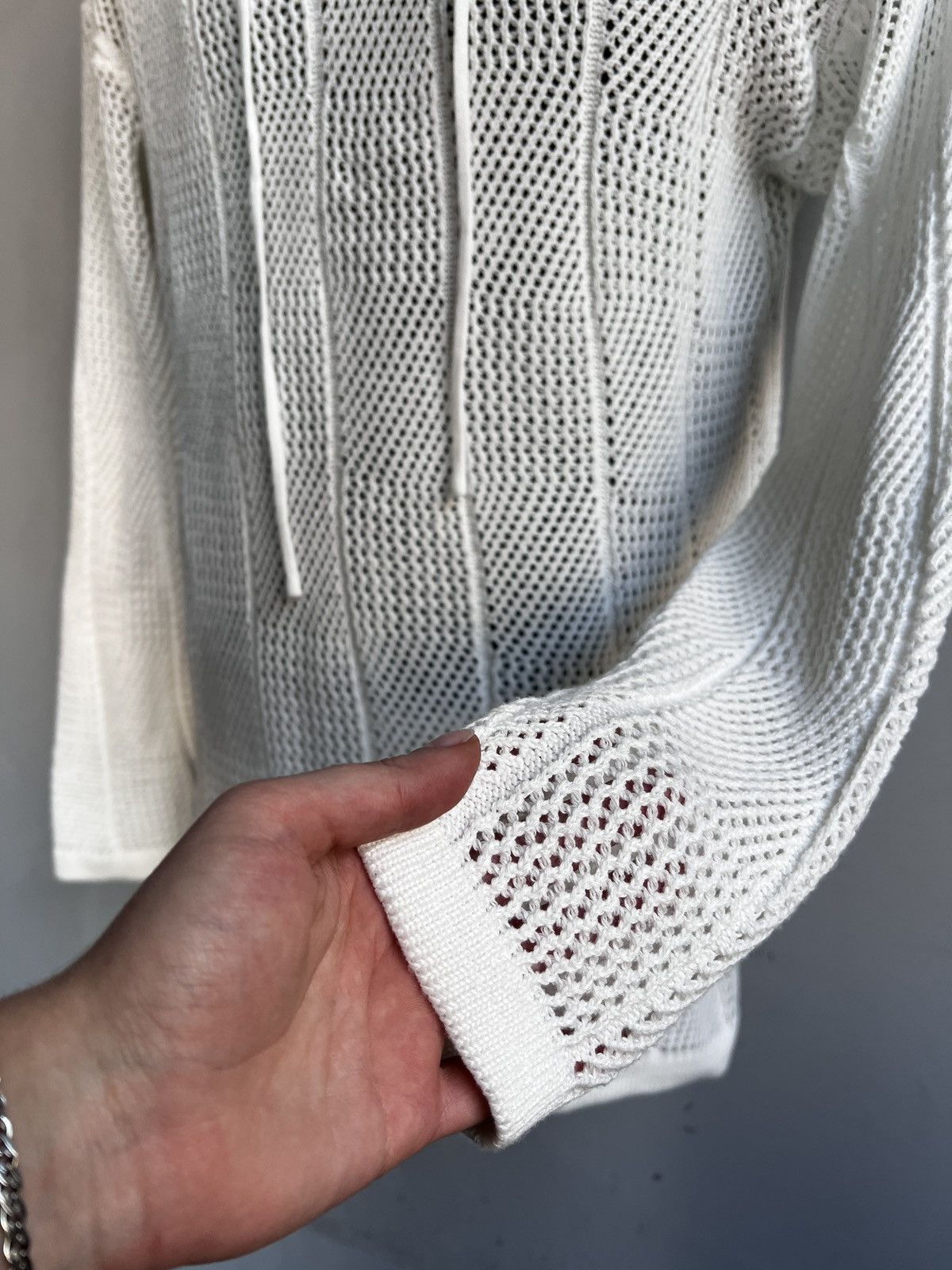 Diesel Mesh top sweater JpG style japanese diesel hype y2k Size US M / EU 48-50 / 2 - 5 Thumbnail