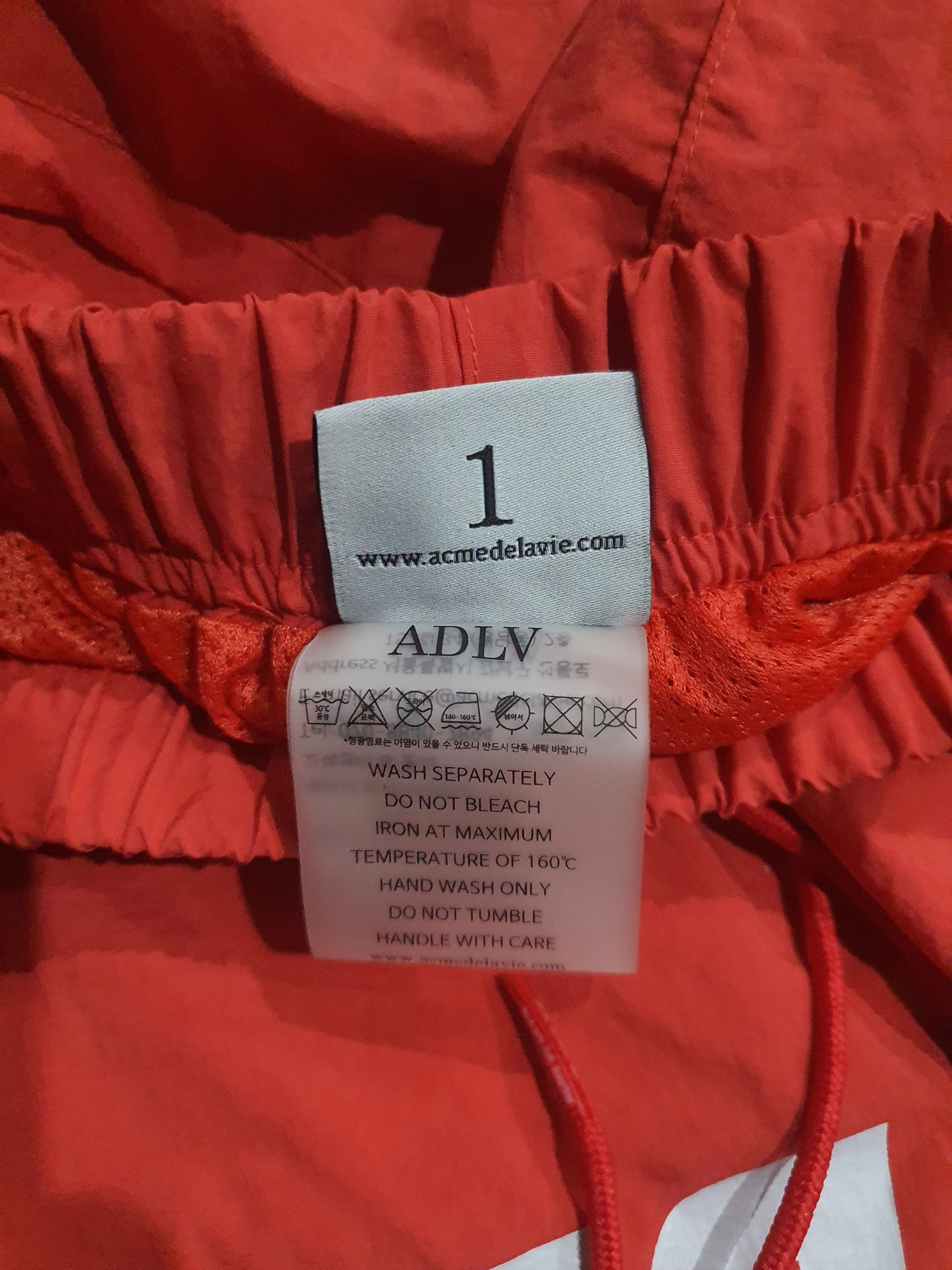 Acme Clothing ADLV Acme De La Vie Big Logo Nylon Track Pants Size US 26 / EU 42 - 5 Thumbnail