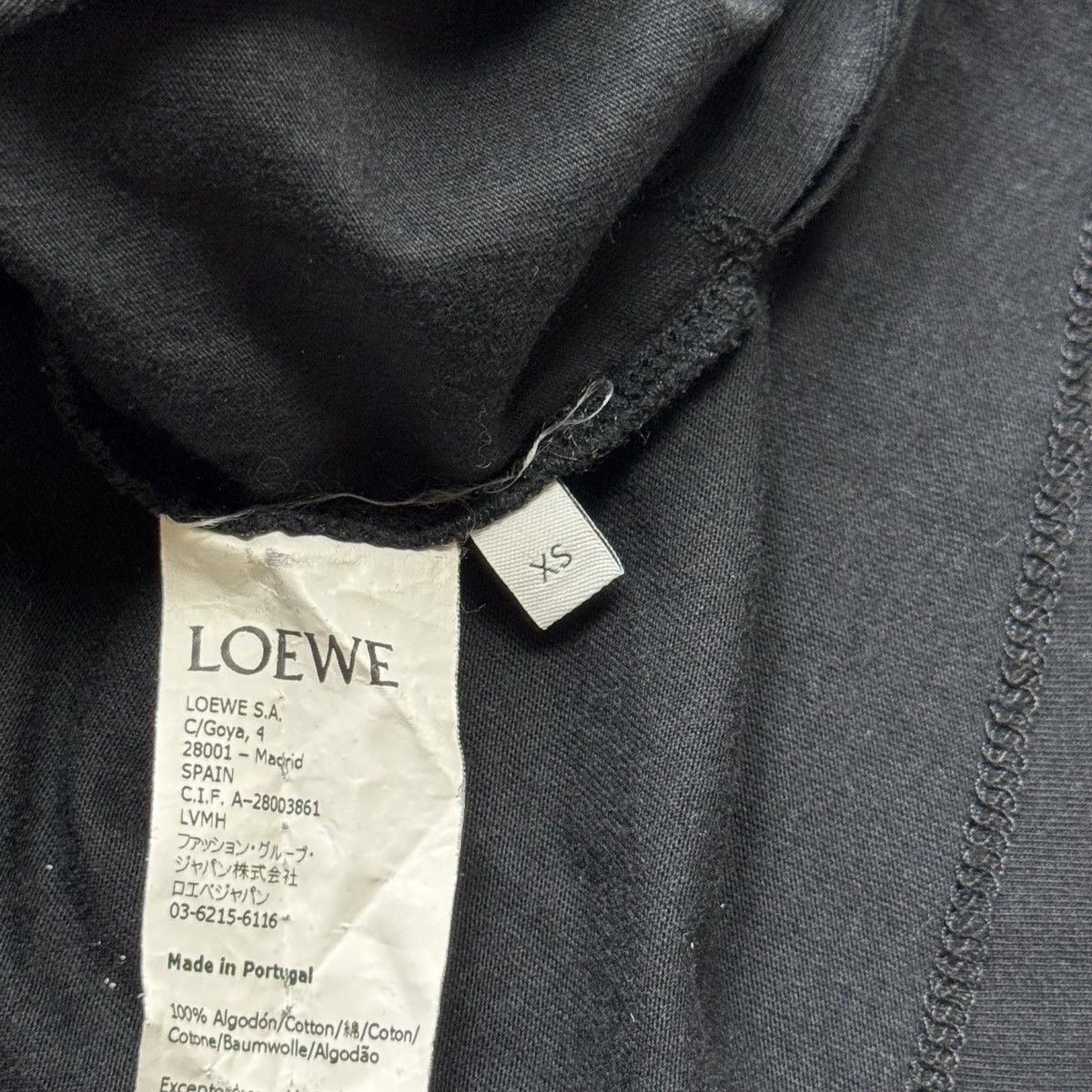 Loewe Loewe - Anagram Boxy Cropped Embroidered Logo - Shirt Size XS / US 0-2 / IT 36-38 - 10 Thumbnail