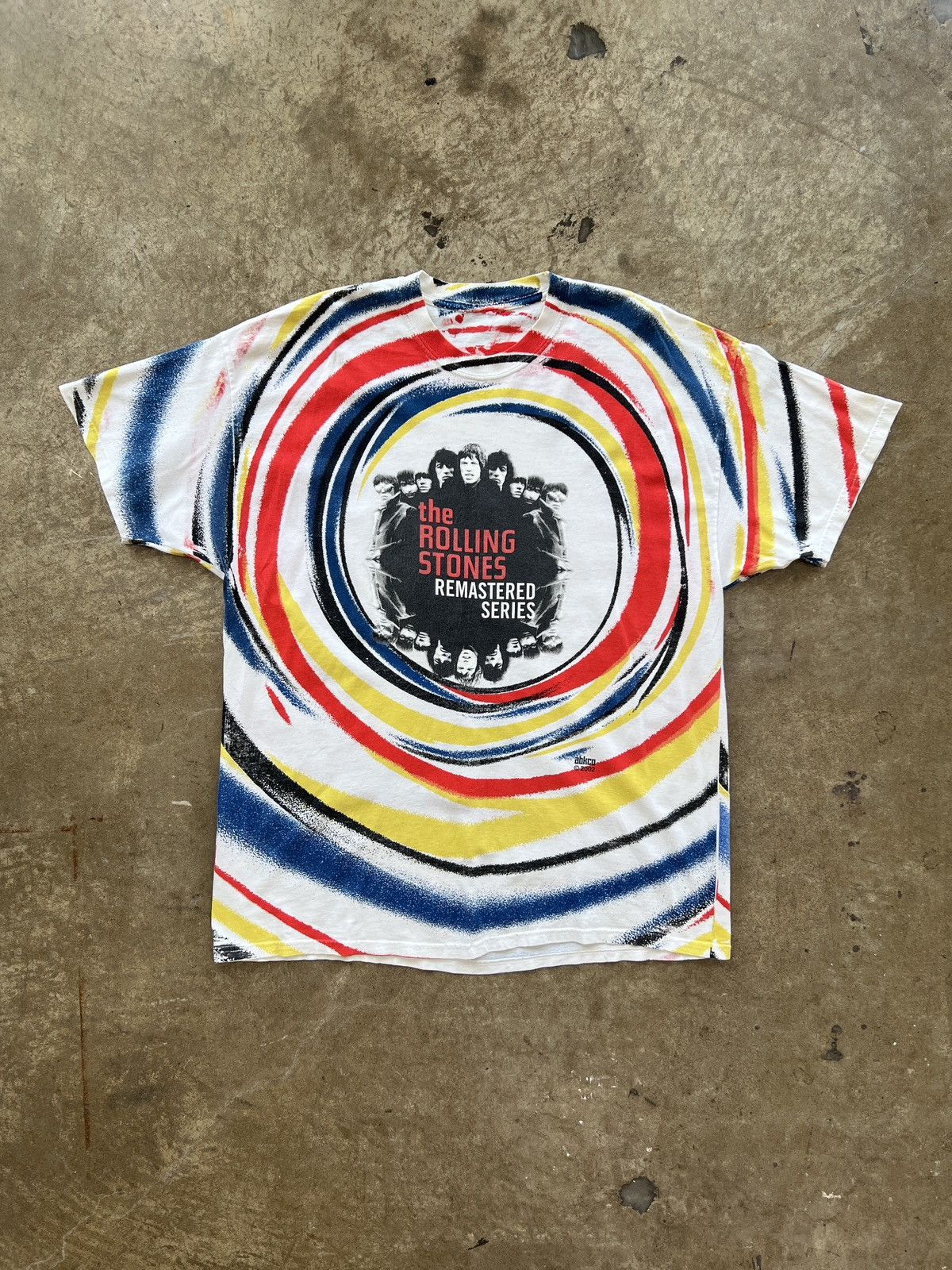Band Tees Vintage 2002 Y2K Rolling Stones AOP Dyed Tee XL Size US XL / EU 56 / 4 - 2 Thumbnail