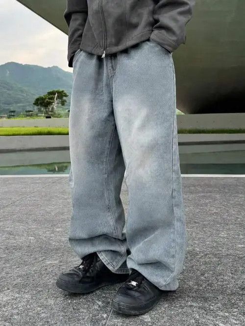Other Baggy VIntage 90s Jeans Denim Size US 32 / EU 48 - 1 Thumbnail