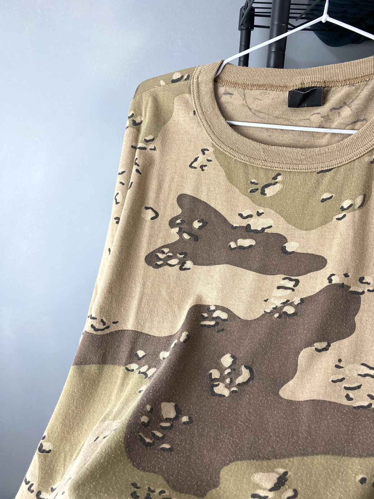 Japanese Brand Y2K Vintage Desert USA Camo Tee Shirt Archive Hype Size US XL / EU 56 / 4 - 6 Thumbnail