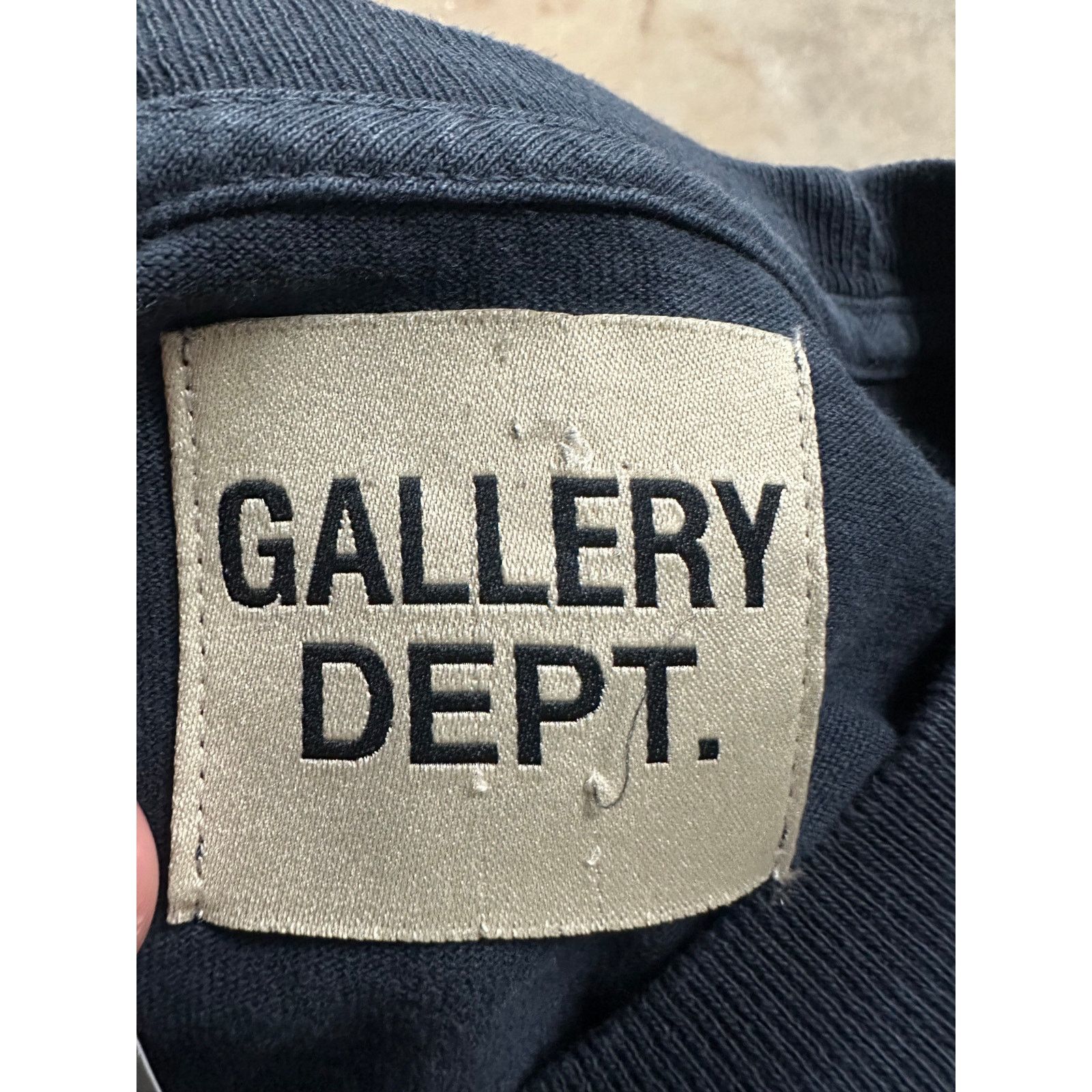 Gallery Dept. Gallery ATK Navy Tee Used Large Size US L / EU 52-54 / 3 - 3 Thumbnail