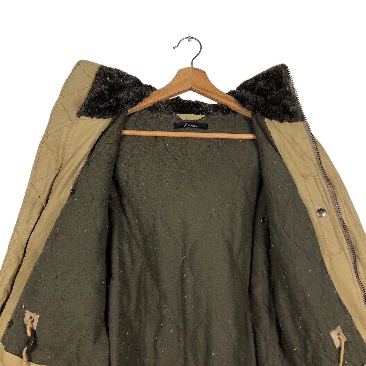 Japanese Brand 📌Vintage Parka Jacket Johnbull Mink Fur Hoodie LGB Chore Size US S / EU 44-46 / 1 - 18 Thumbnail