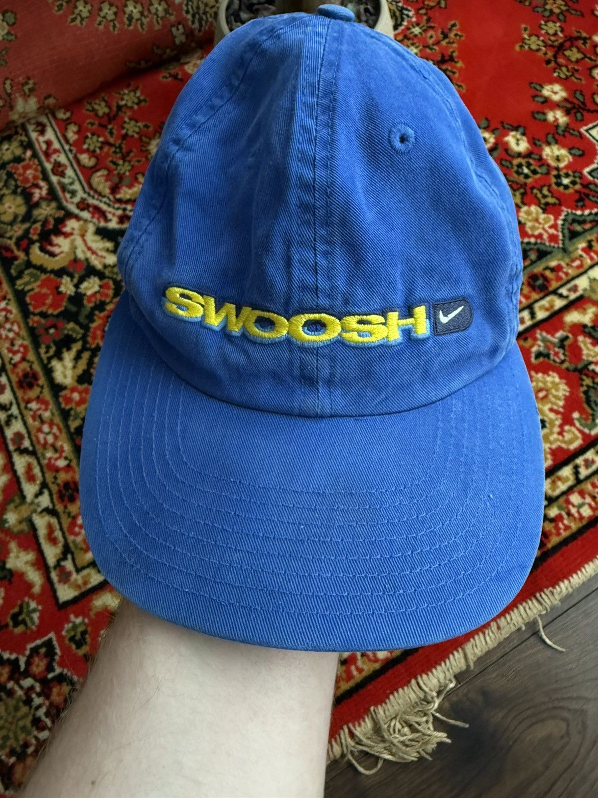 Nike Vintage 90s NIKE Embroidered Logo Cap Size ONE SIZE - 4 Thumbnail