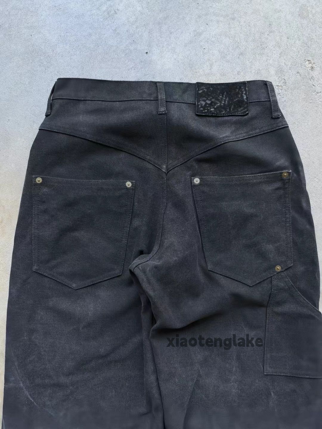 Vintage ltx Balenciaga vetements style baggy carpenter opium pants Size US 32 / EU 48 - 5 Thumbnail