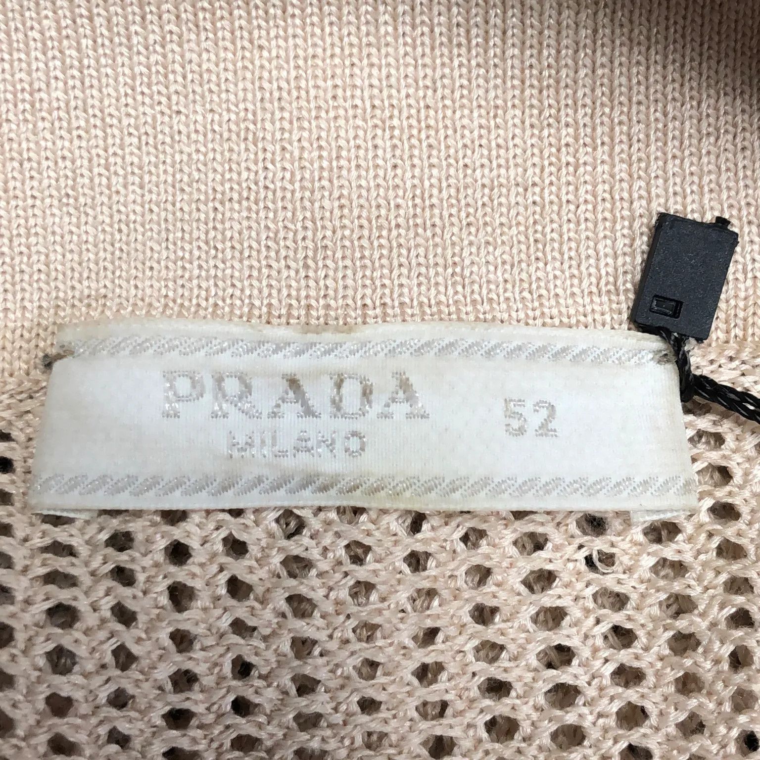 Prada Prada Silk Cotton Long Sleeve Polo Size US L / EU 52-54 / 3 - 3 Thumbnail