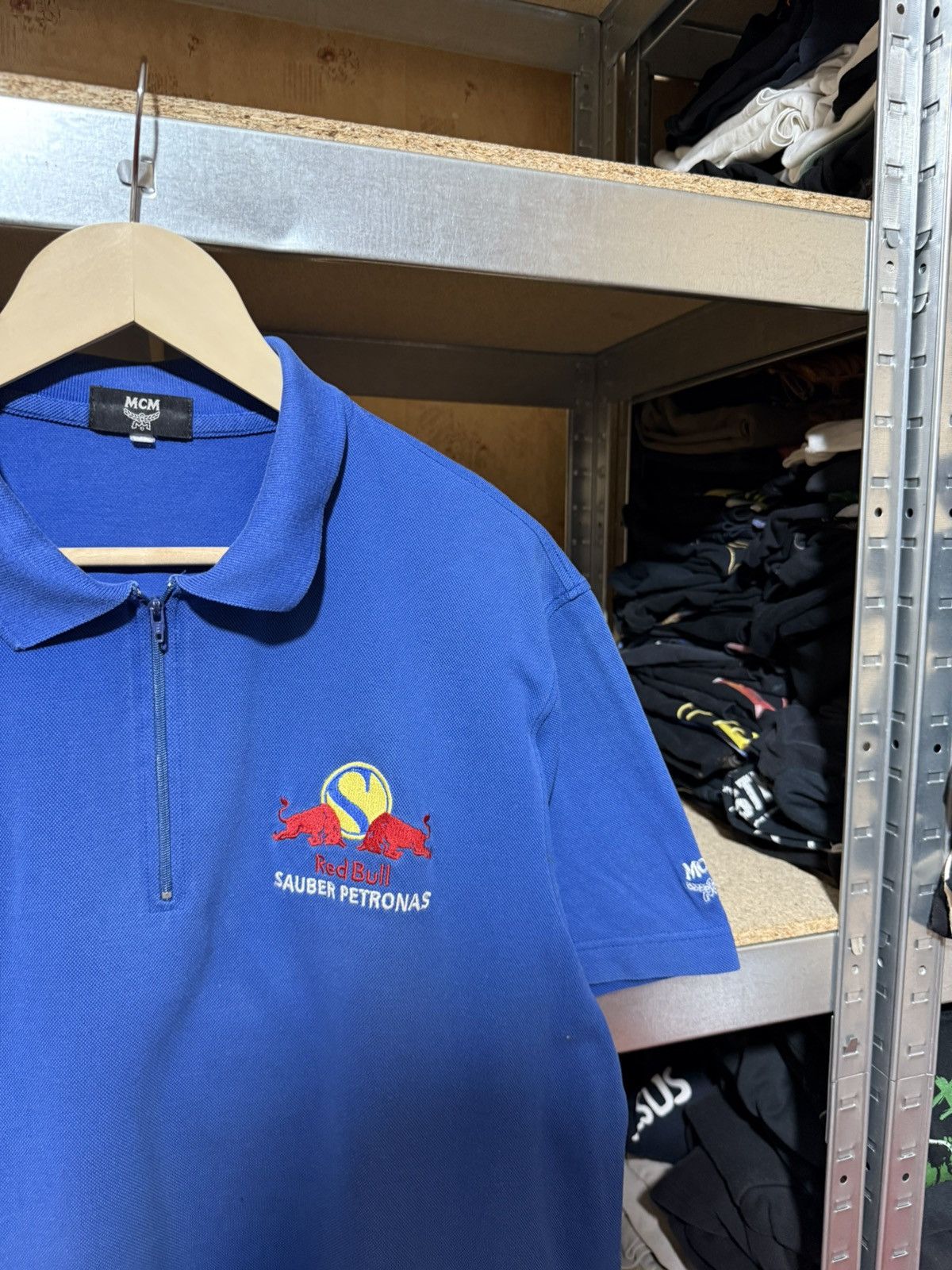 Formula 1 × Red Bull Rare 90’s Red Bull Sauber Petronas MCM Racing F1 Polo Tee Size US XL / EU 56 / 4 - 3 Thumbnail