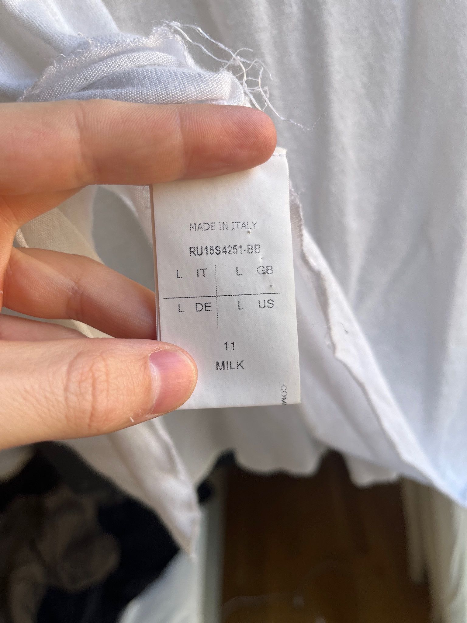 Rick Owens Rick Owens forever tee raw faun 15 Size US L / EU 52-54 / 3 - 3 Thumbnail