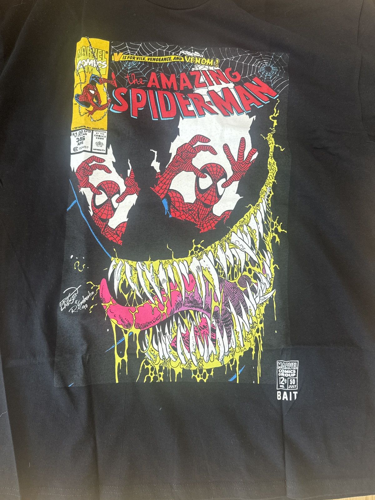 Bait × Vintage spiderman venom tee Size US XL / EU 56 / 4 - 2 Thumbnail