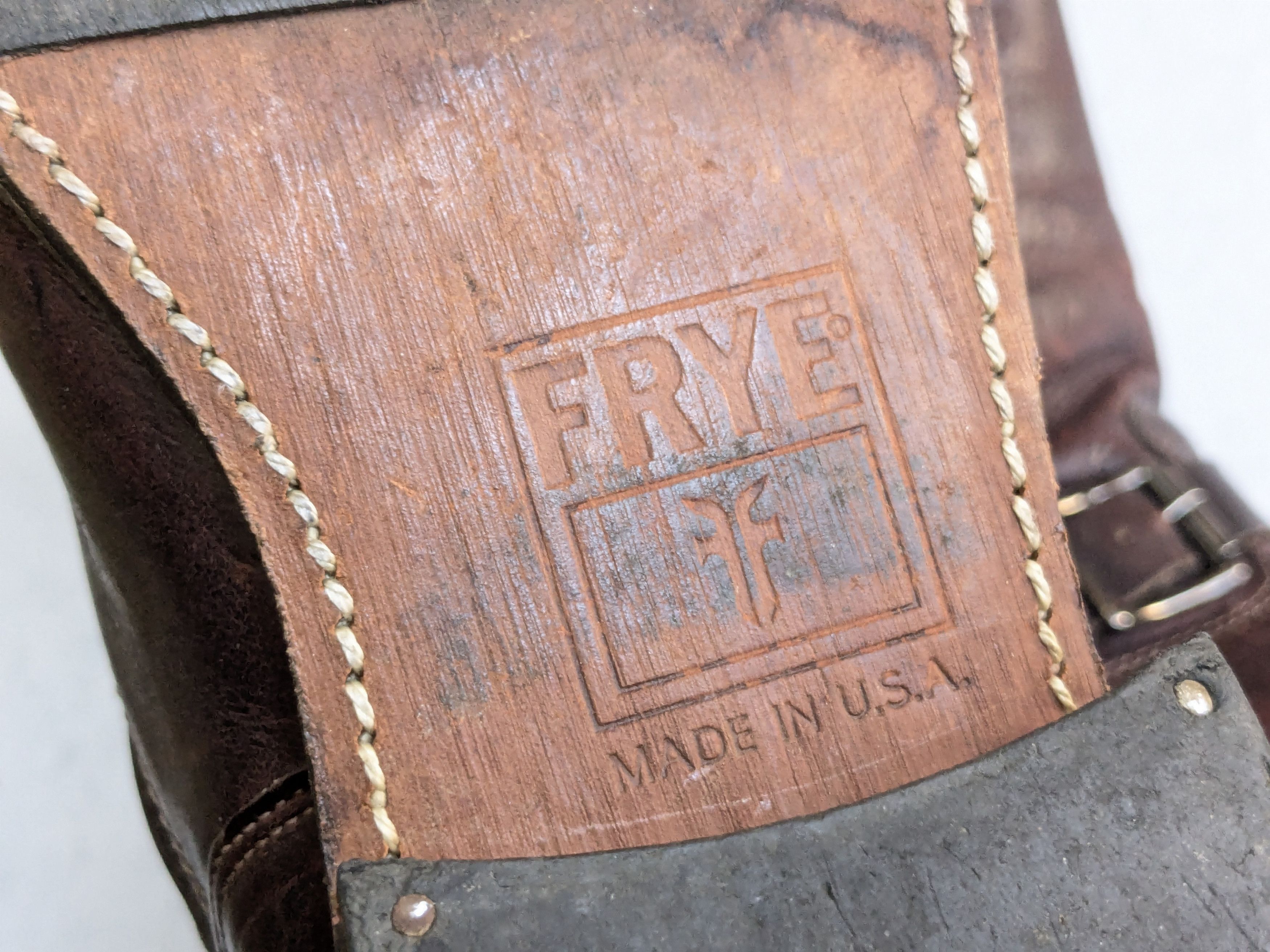 Frye Frye Engineer Boots Brown Leather 9 M Buckle Size US 9 / EU 42 - 16 Thumbnail