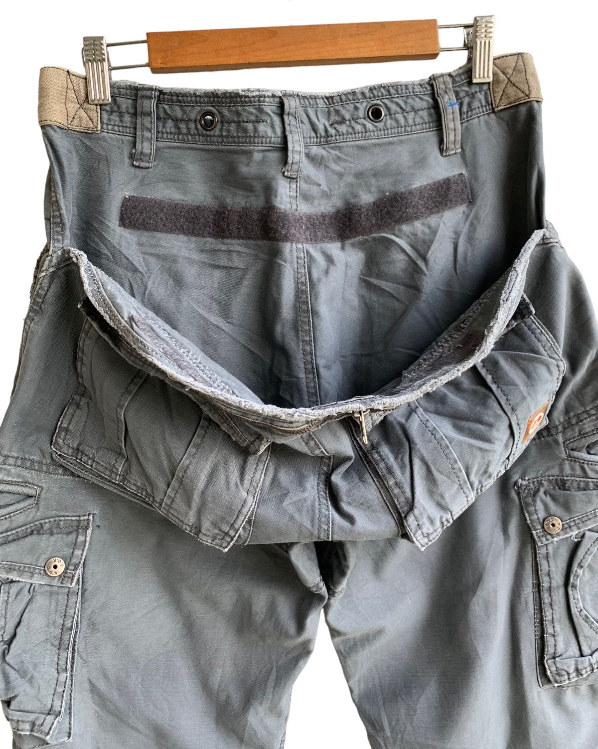 Japanese Brand 🔥 Japanese Brand 3QR Cargo Pocket Pants Size US 32 / EU 48 - 6 Thumbnail