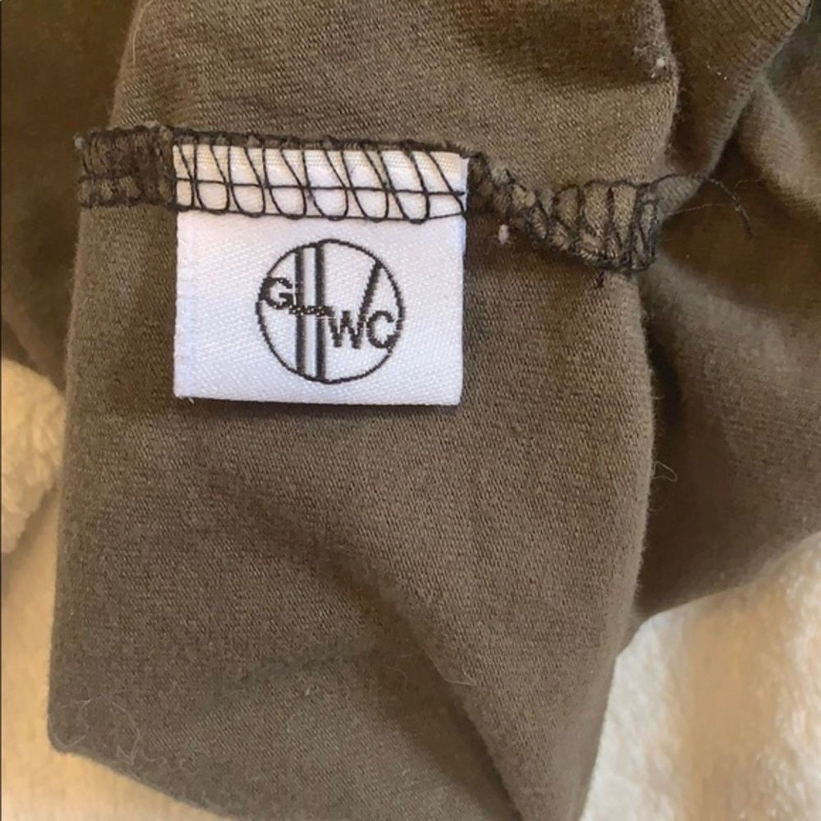 Other Good World Clothing Olive Green Cut Off Tank Top | Sz M Size M / US 6-8 / IT 42-44 - 3 Thumbnail