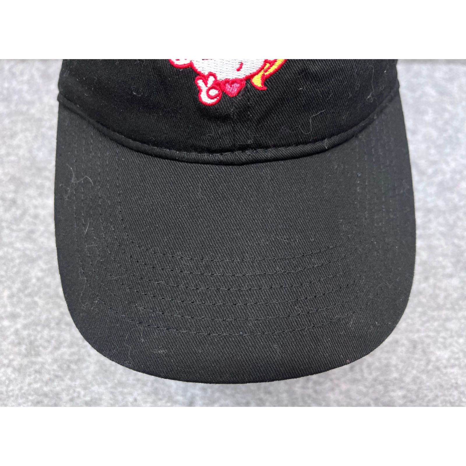 Vintage Loot Crate Harley Quinn Hat Cap Strap Back One Size Adult Black Cotton Baseball Cap Unisex Size ONE SIZE - 3 Thumbnail