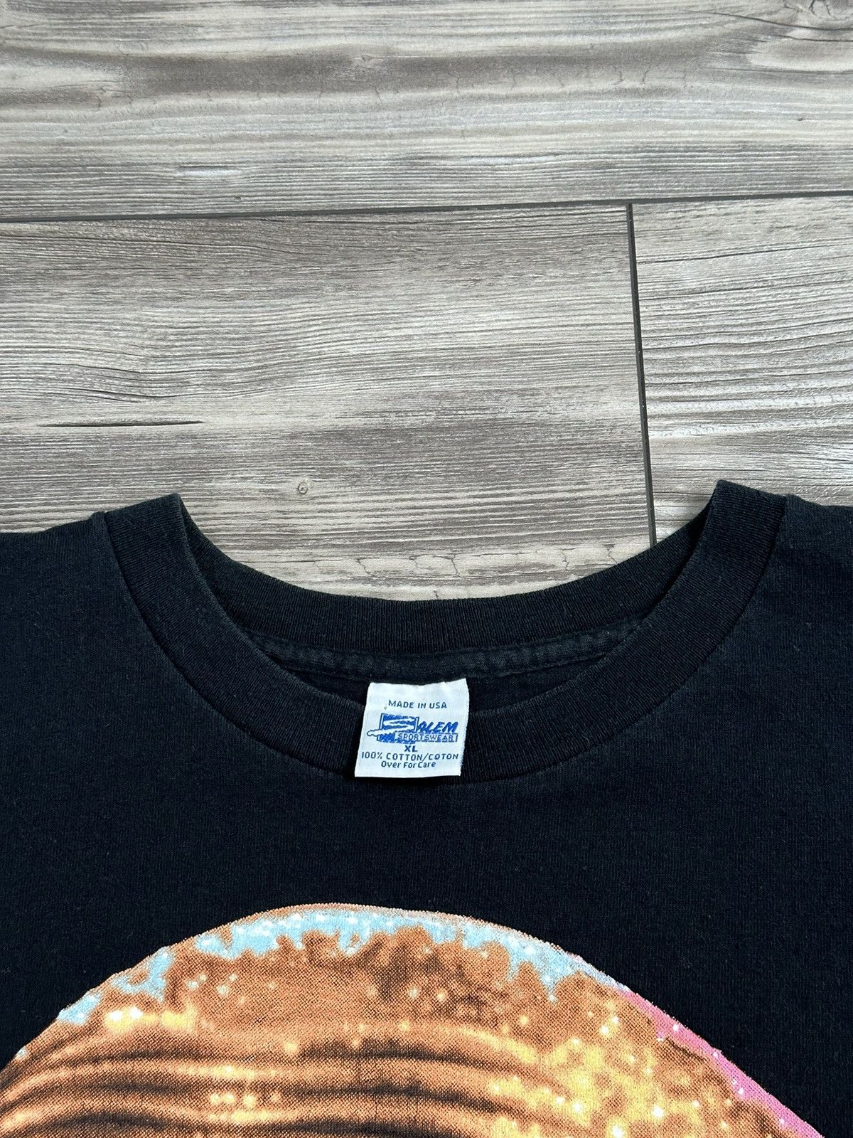 Salem Sportswear Vintage 90's Michael Jordan Big Face Salem T Shirt Size US XL / EU 56 / 4 - 3 Thumbnail