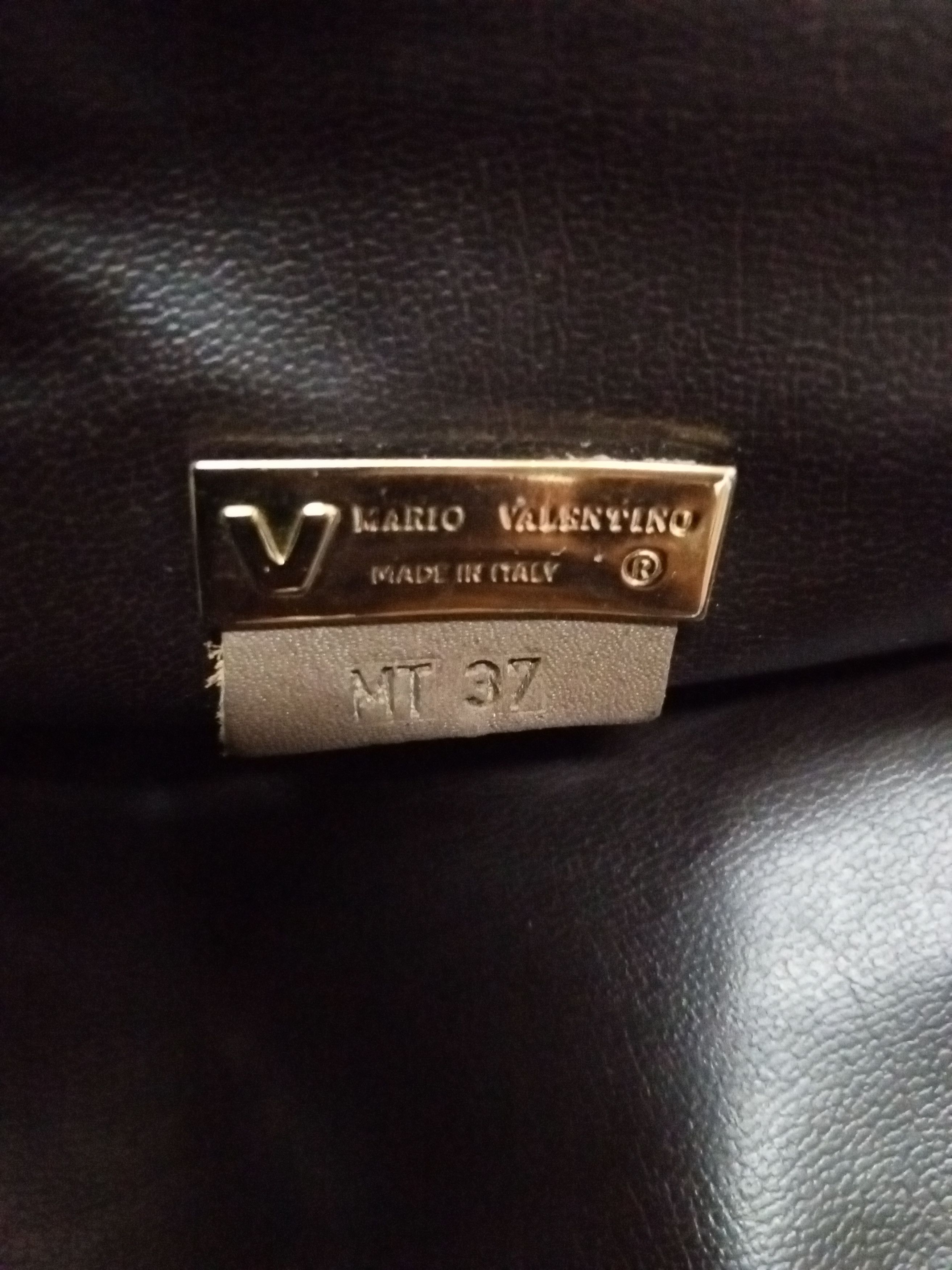 Mario Valentino Vtg MARIO VALENTINO Brown Coated Canvas Medium Clutch Bag Size ONE SIZE - 13 Thumbnail