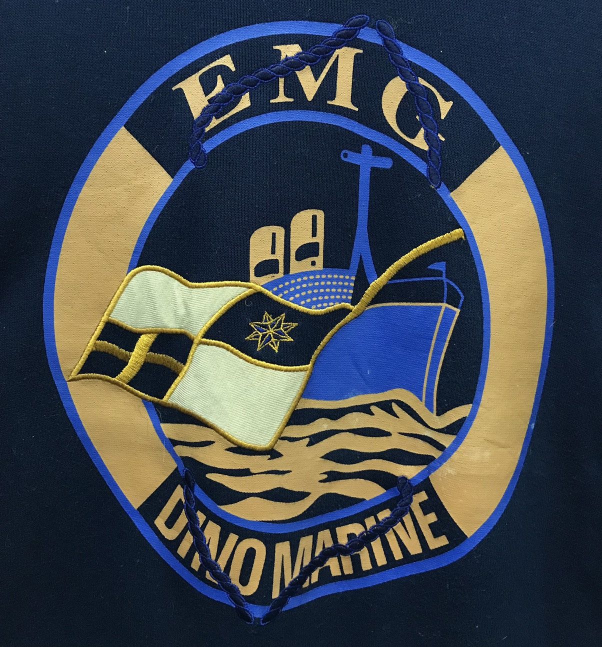 Vintage Vintage Modigliani EMG Dino Marine Sweatshirt Size US M / EU 48-50 / 2 - 3 Thumbnail