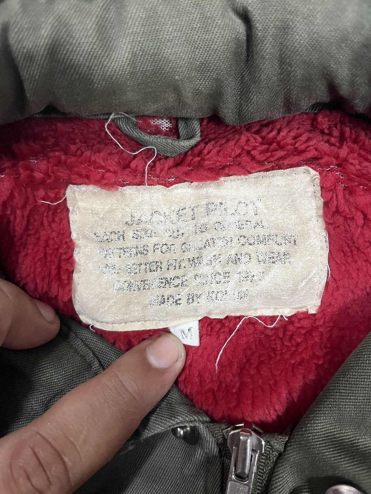 Vintage Vintage bomber jacket army pilot Size US M / EU 48-50 / 2 - 19 Thumbnail