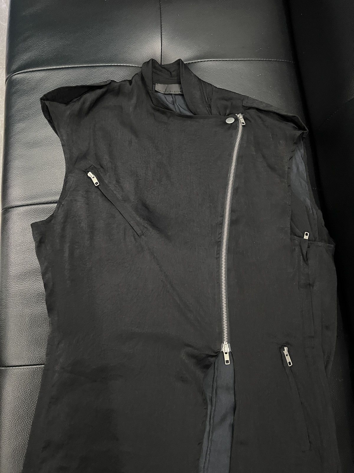 Haider Ackermann Haider Ackermann SS11 Runway Long Vest Size XXS / US 00 / IT 34 - 3 Thumbnail