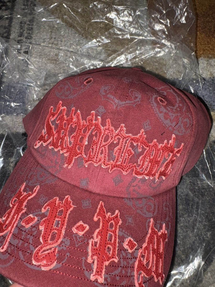 Supreme Leather Appliqué 6-Panel (SS25) - $60